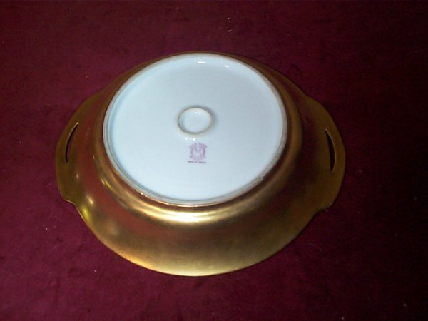 Signed Noritake hand-painted and gold gilted doubl - 2