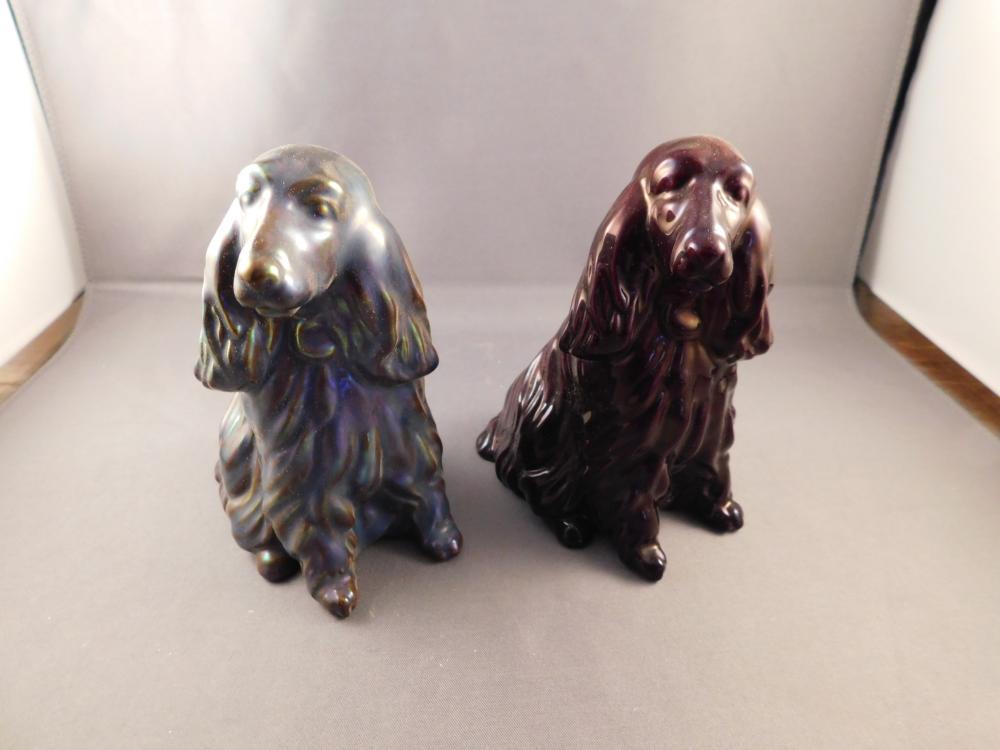 Zsolnay Art Pottery Dogs (1 of 2)