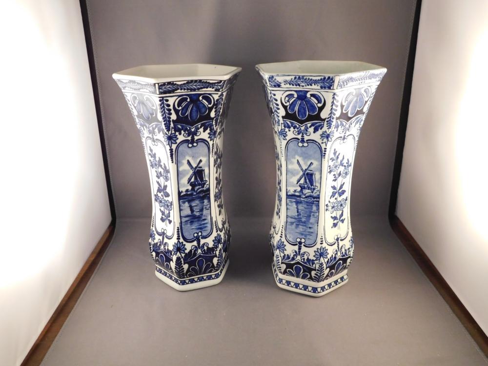 Pair of Delft Vases (1 of 2)