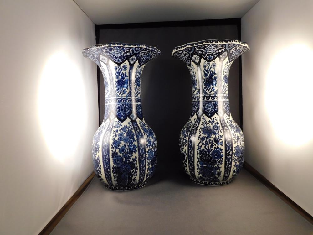 Pair of Delft Vases (1 of 3)