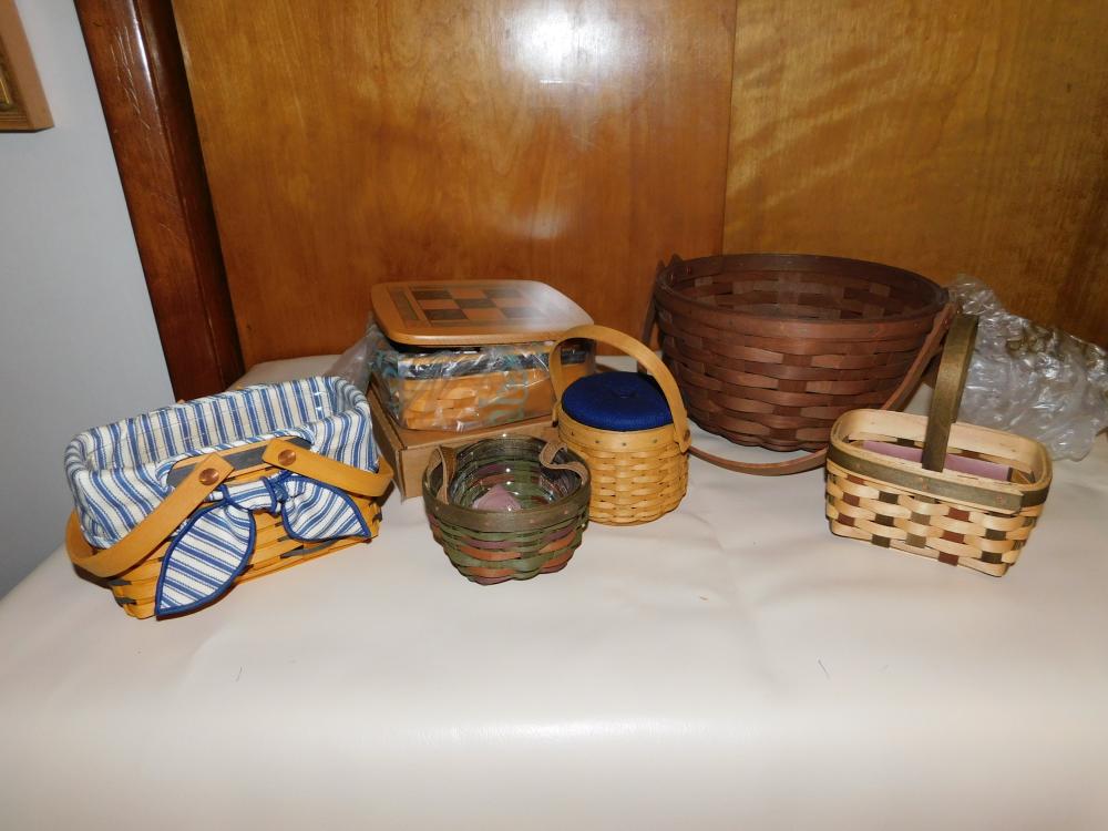 Lot of 6 Longaberger Baskets (1 of 13)