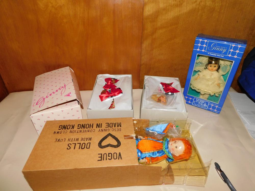 Lot of 5 Ginny Dolls (1 of 6)