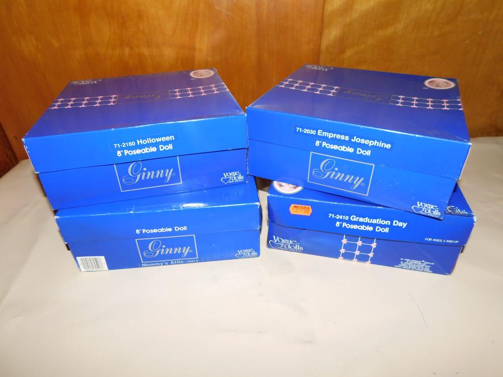 Lot of 4 Ginny Dolls (1 of 5)