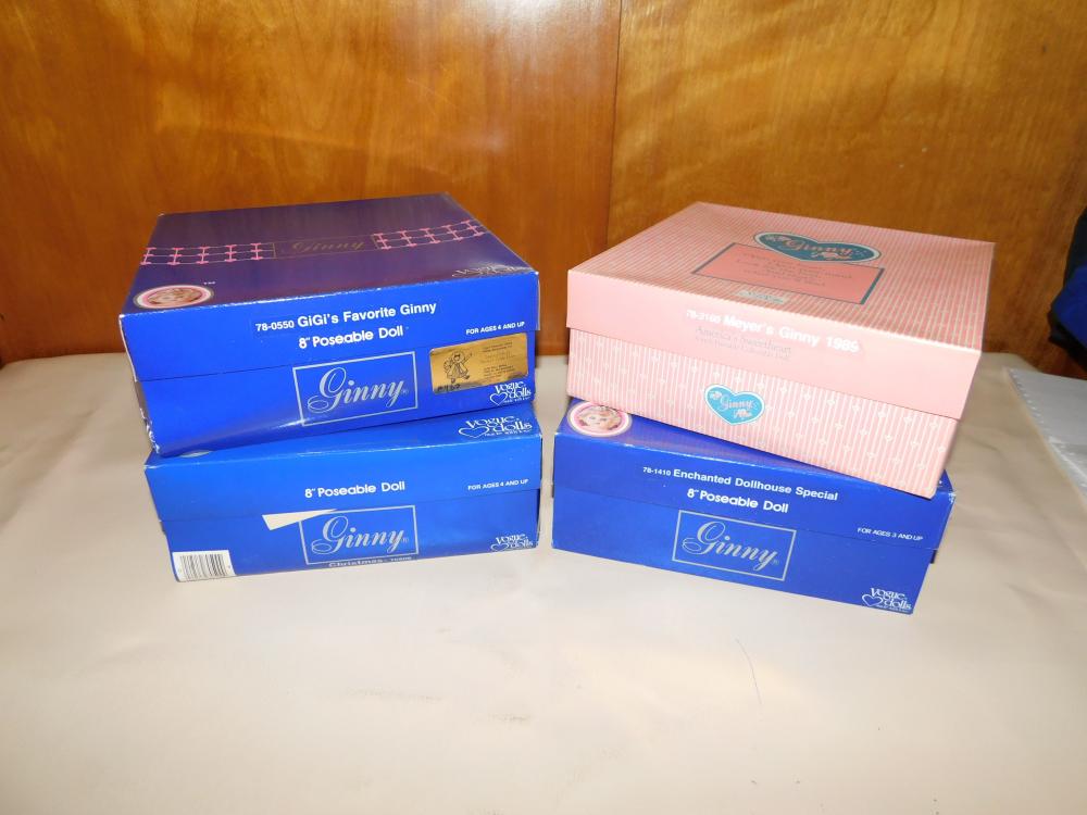 Lot of 4 Ginny Dolls (1 of 5)