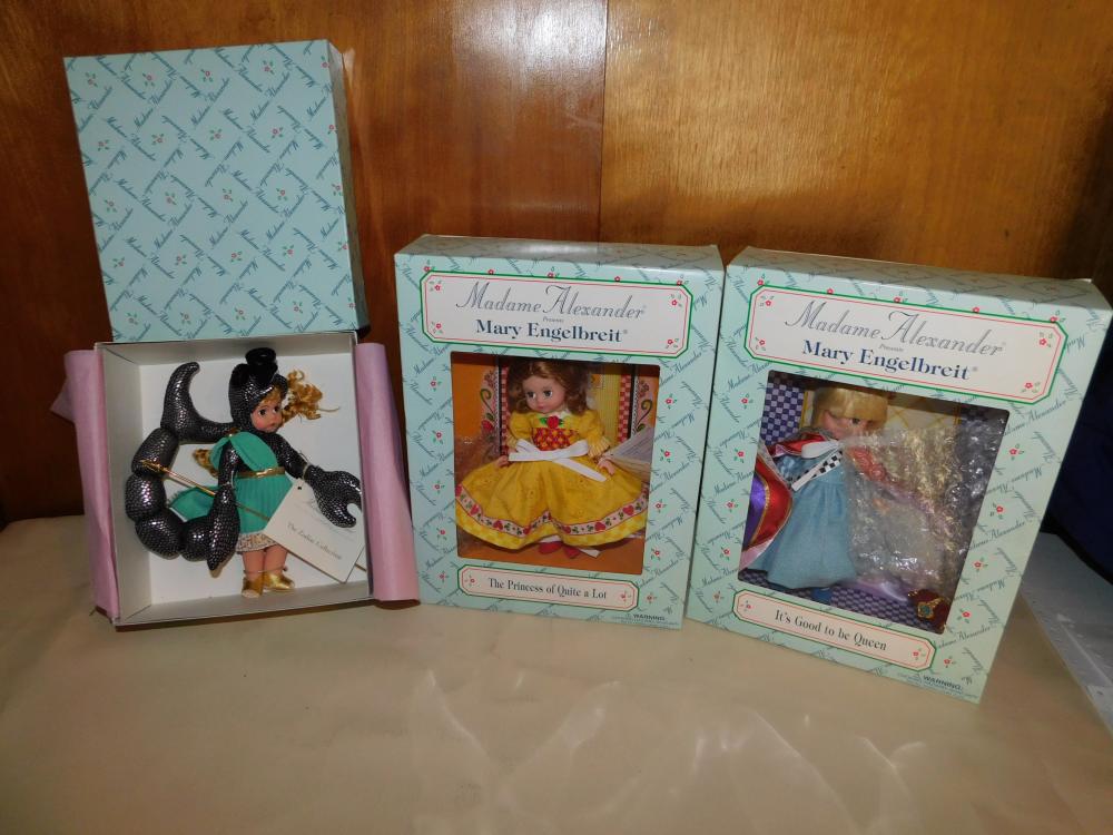 Lot of 3 Madame Alexander Dolls (1 of 4)
