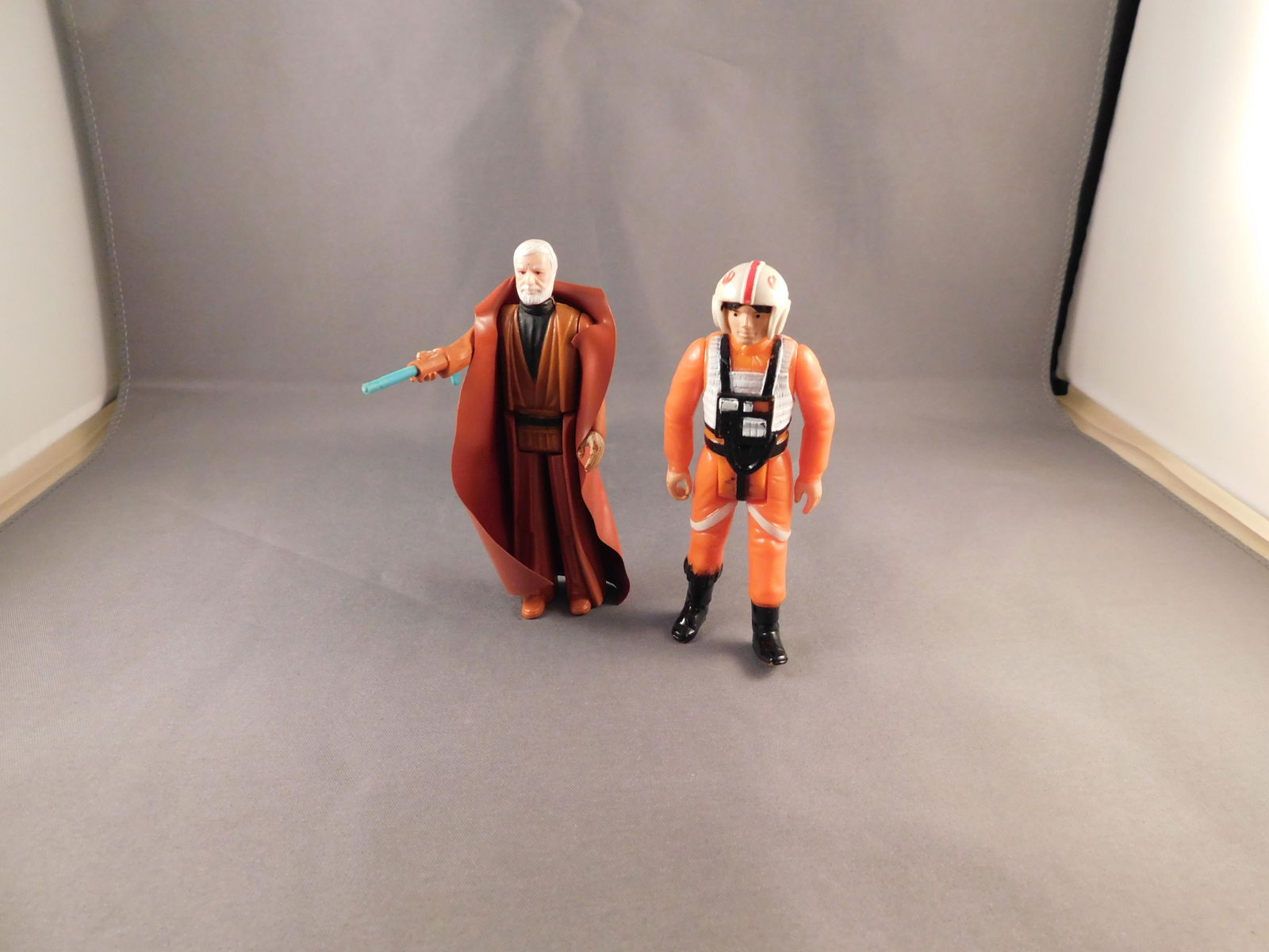 Vintage Star Wars Obi Wan Kenobi and Luke Skywalker (1 of 2)