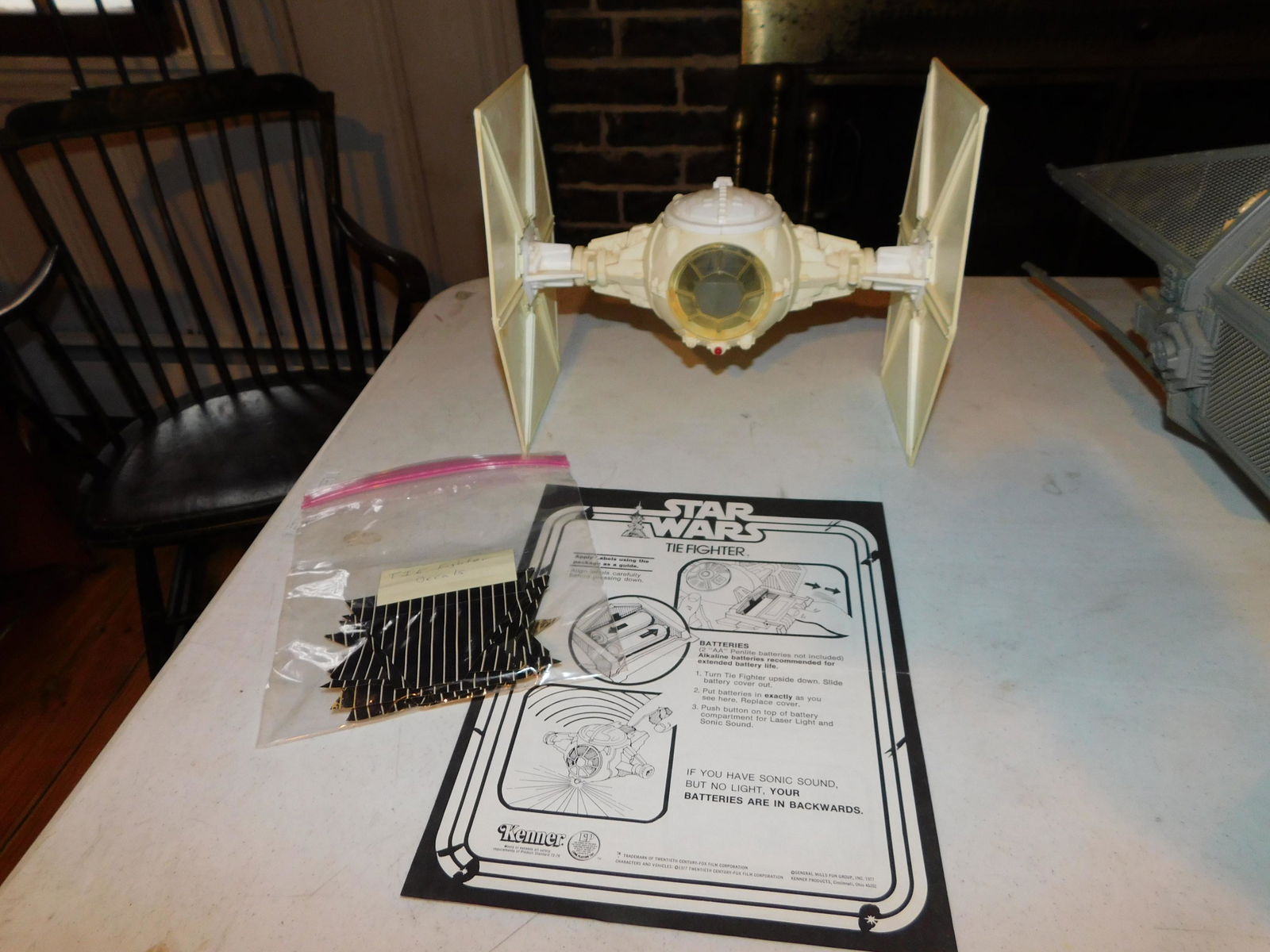 Vintage Star Wars Tie Fighter (1 of 7)