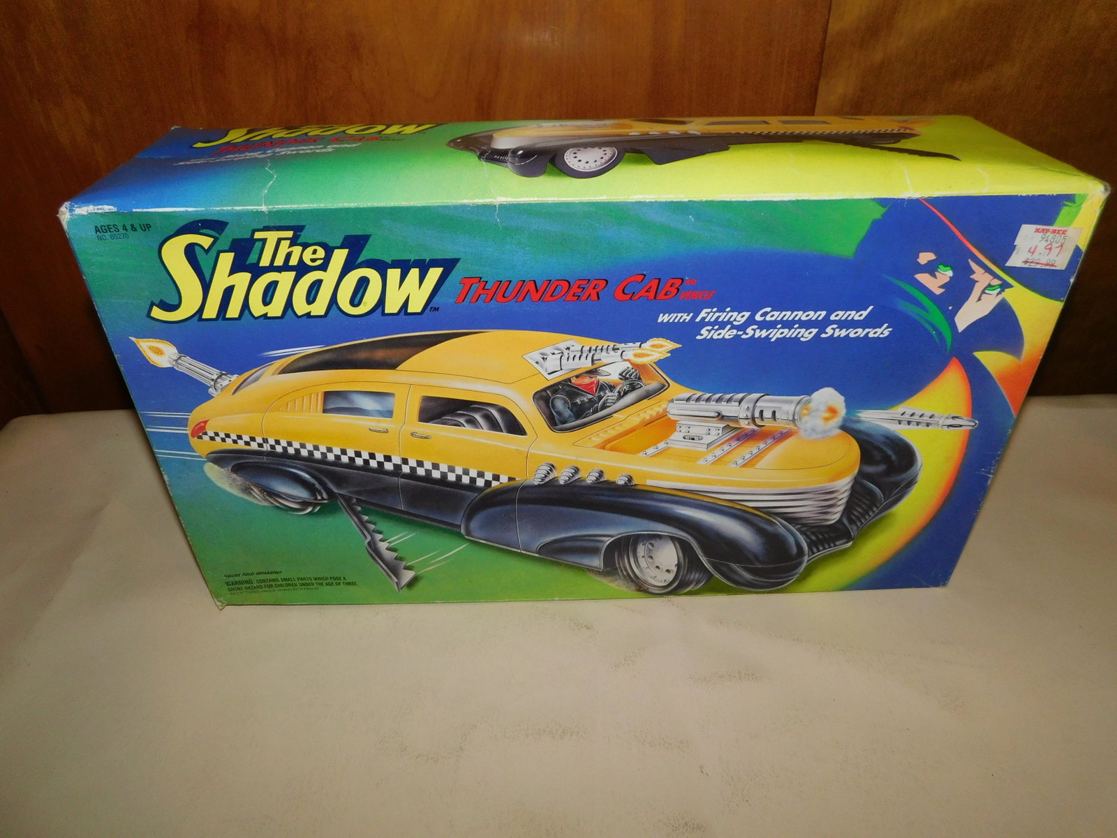 The Shadow Thunder Cab: Kenner The Shadow Thundercab in the original box. You are bidding at a live sale. Please Read the terms and conditions. We are offering scheduled pick-ups of items at our South Brunswick location as w