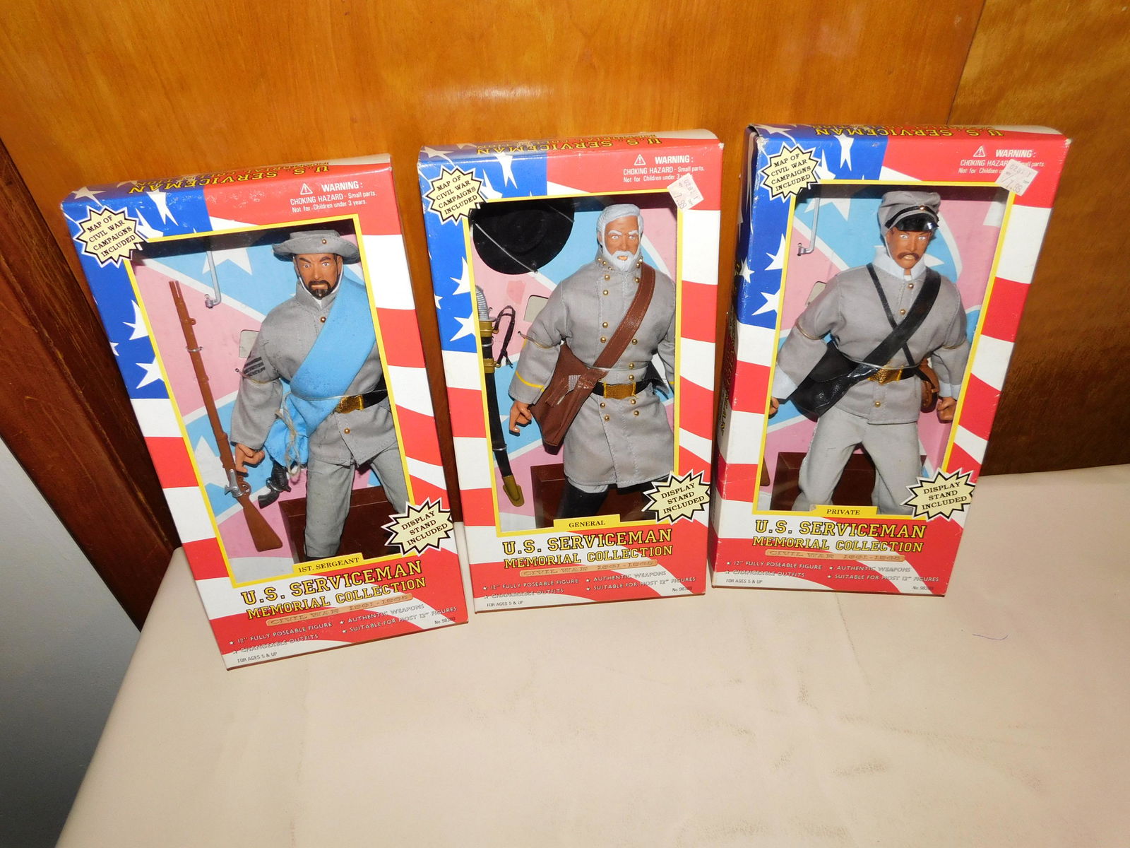 3 US Serviceman Figures (1 of 4)