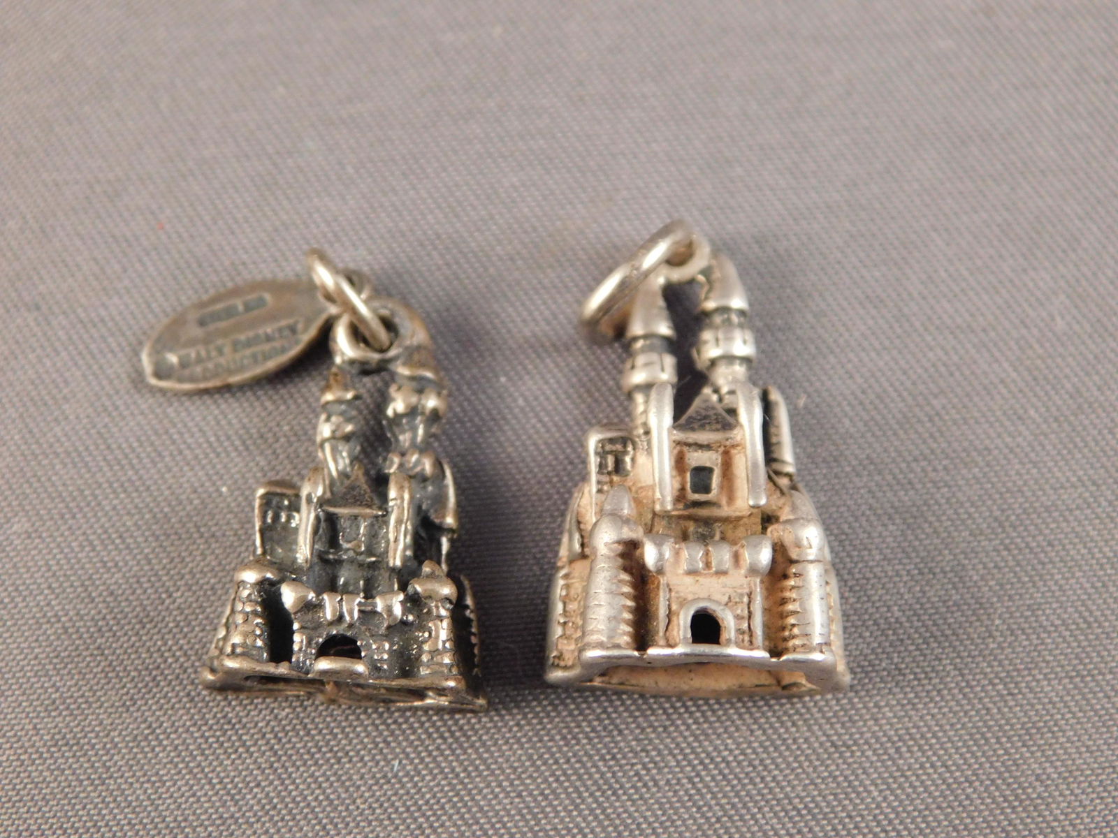 2 Sterling Disney Castle Charms (1 of 2)