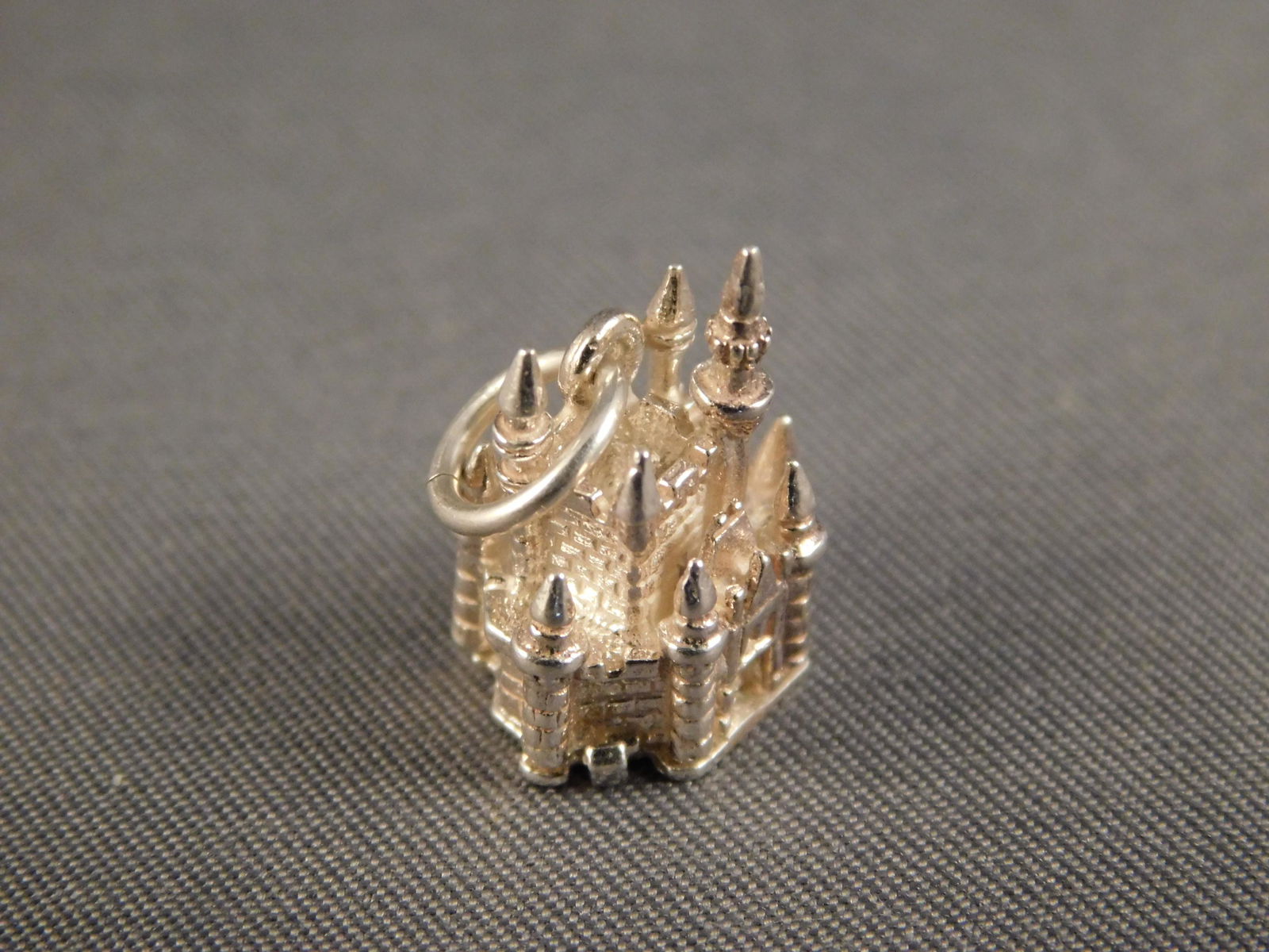 Sterling Magic Kingdom Castle Charm (1 of 2)