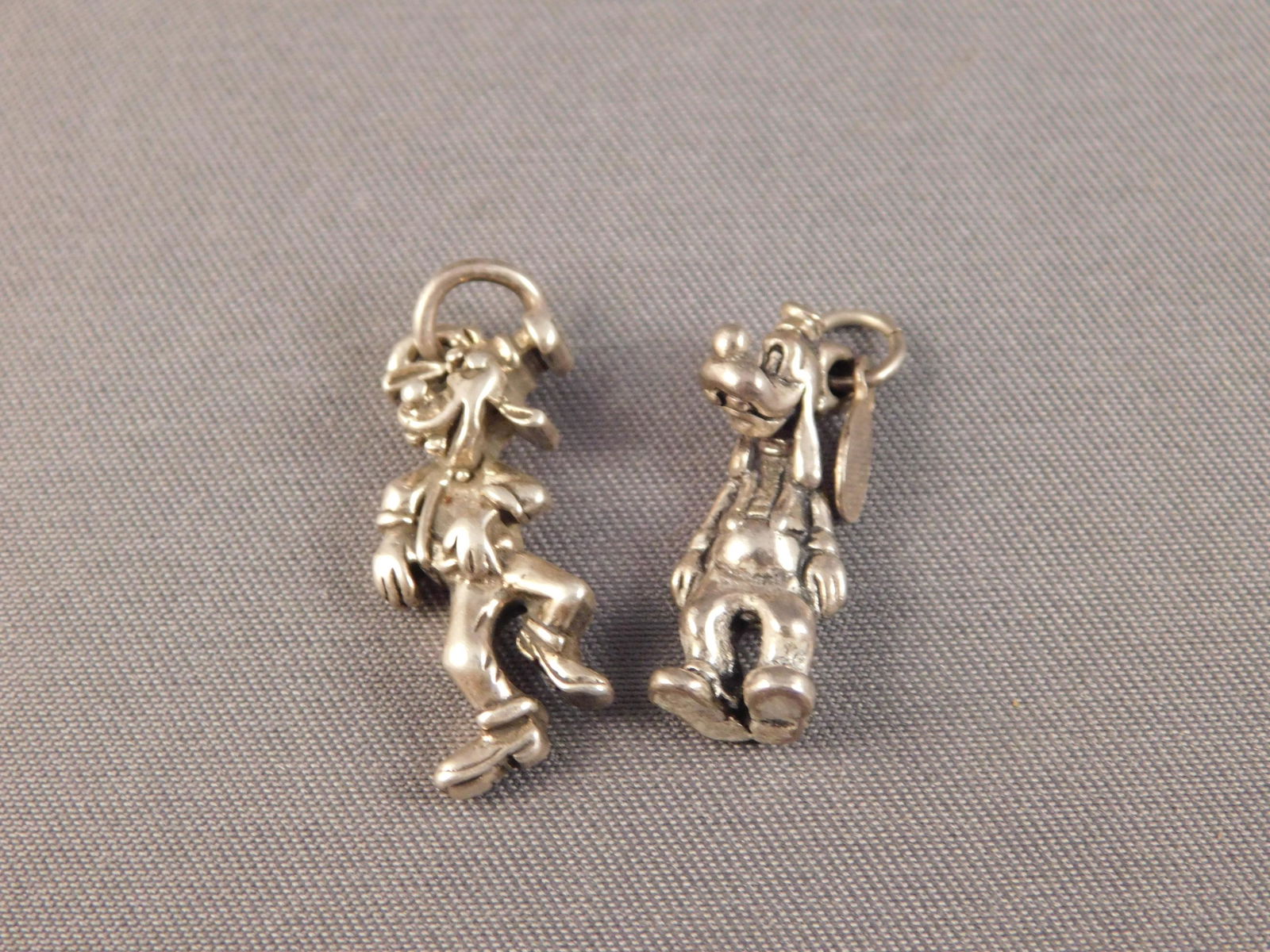 2 Vintage Sterling Goofy Charms (1 of 2)