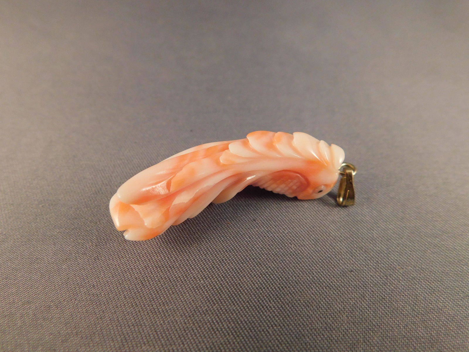 Carved Fish Pendant (1 of 3)