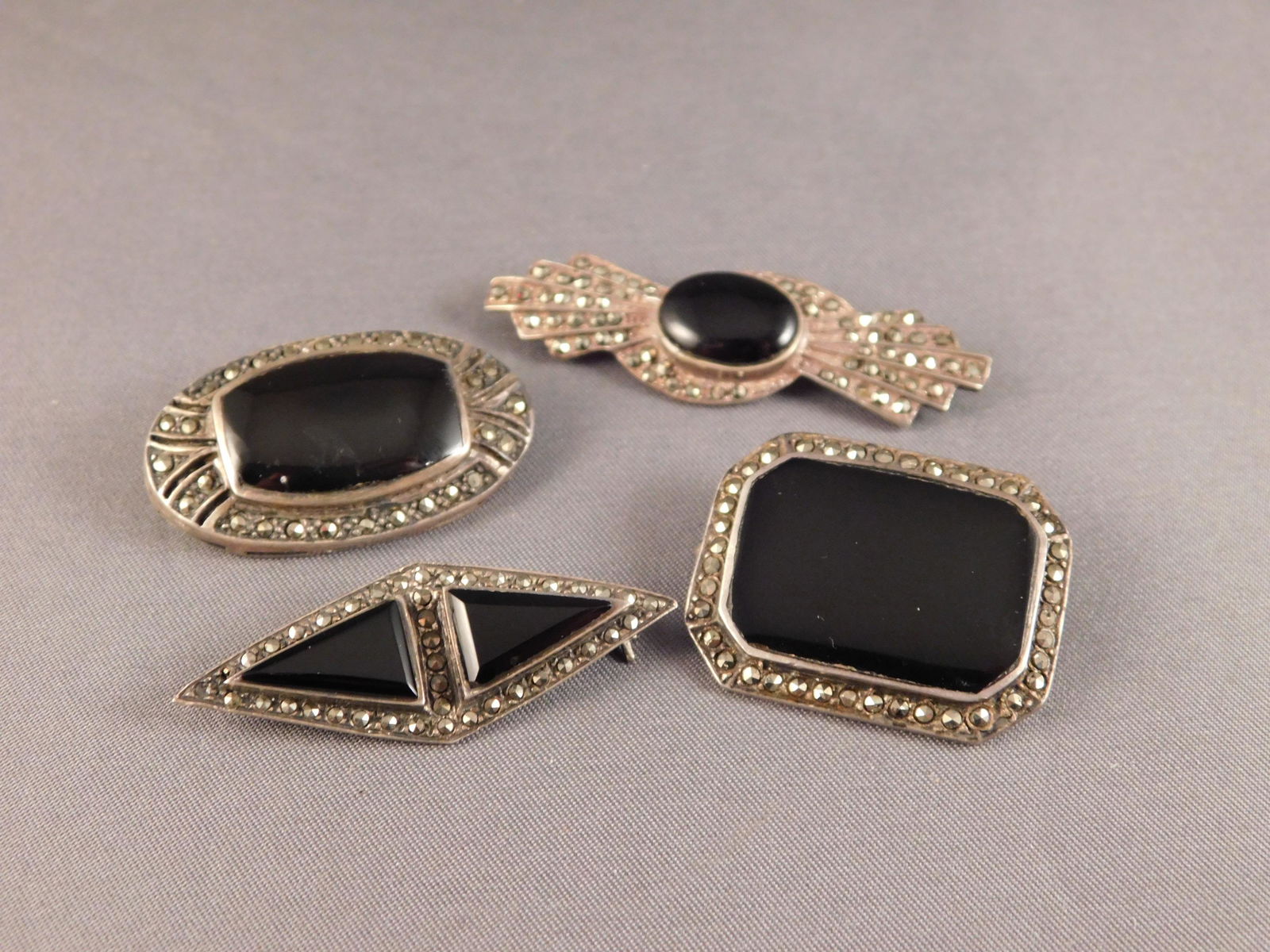 Lot of 4 Sterling Pins (1 of 2)