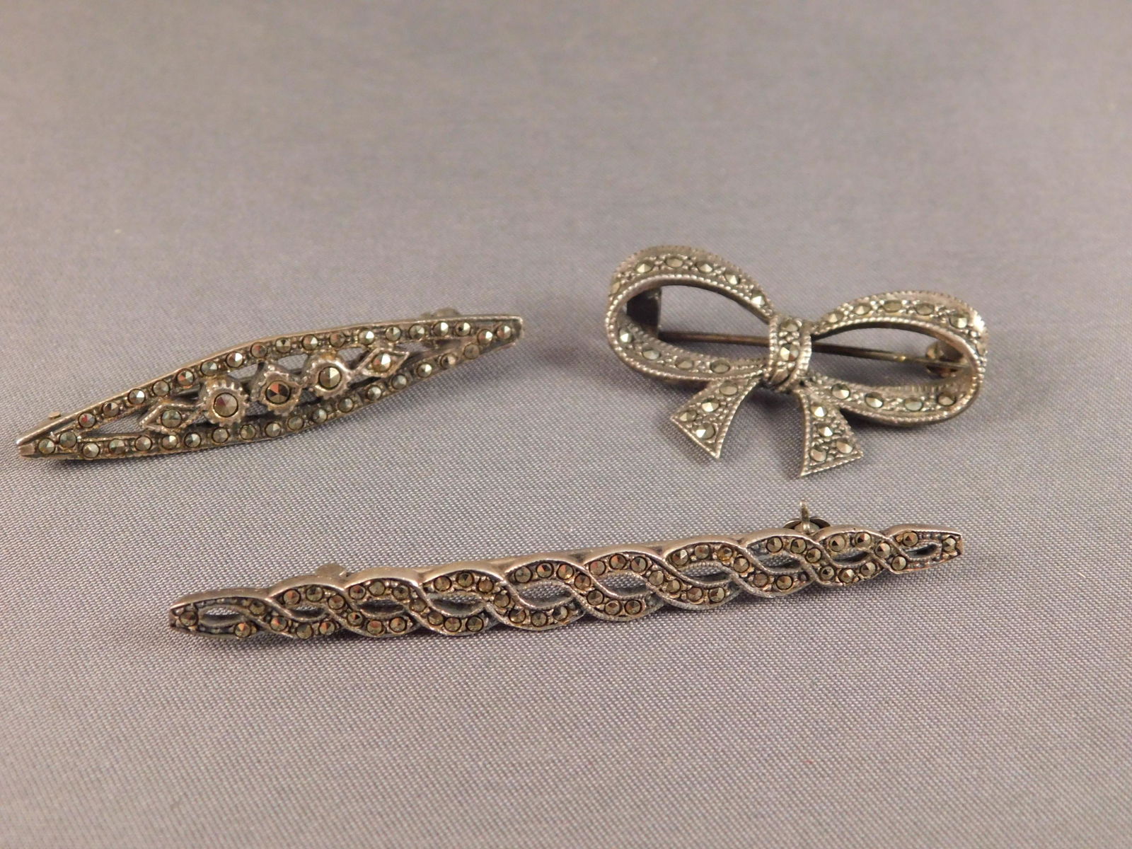 Lot of 3 Sterling Pins (1 of 2)