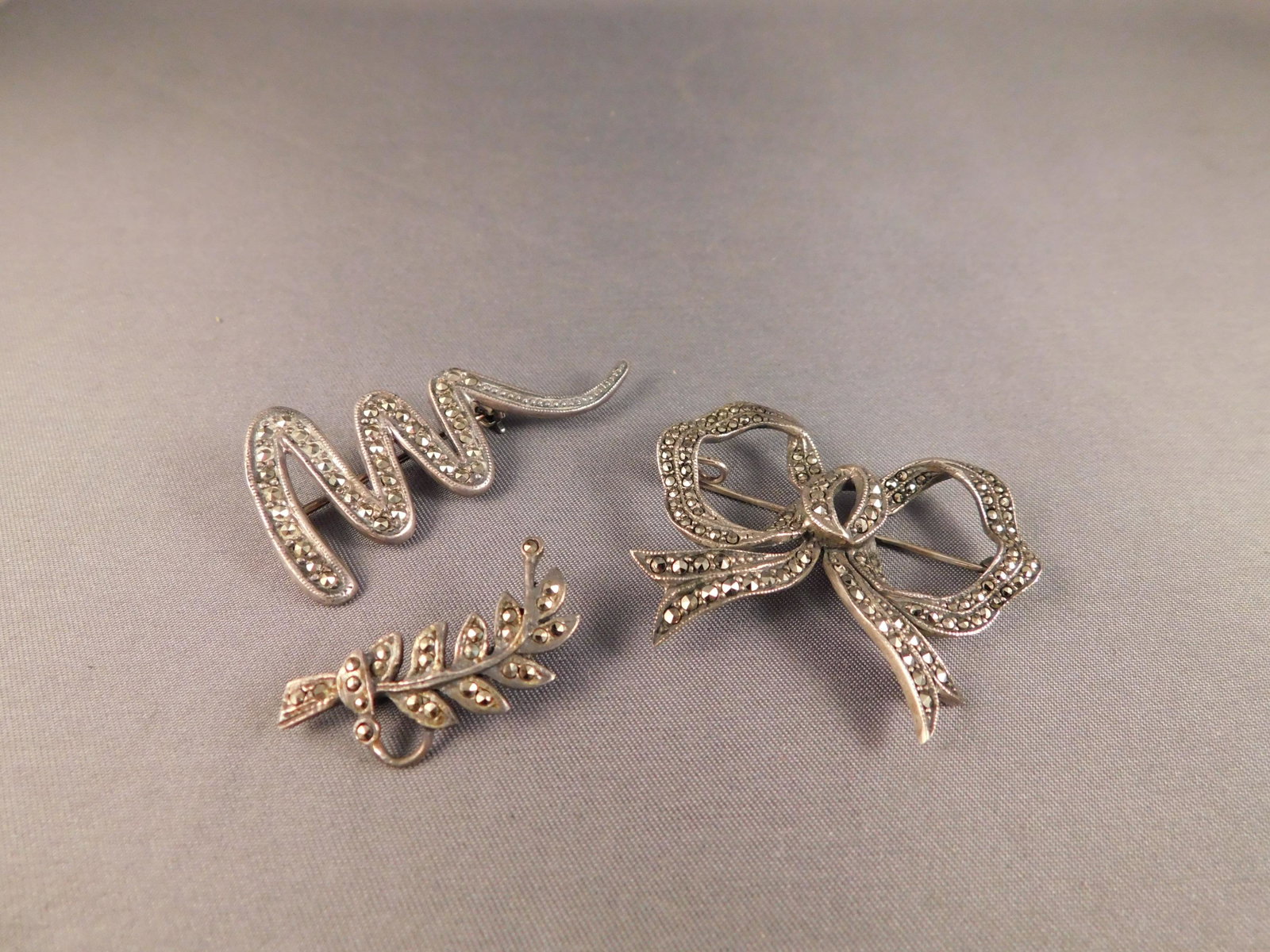 Lot of 3 Sterling Pins (1 of 3)