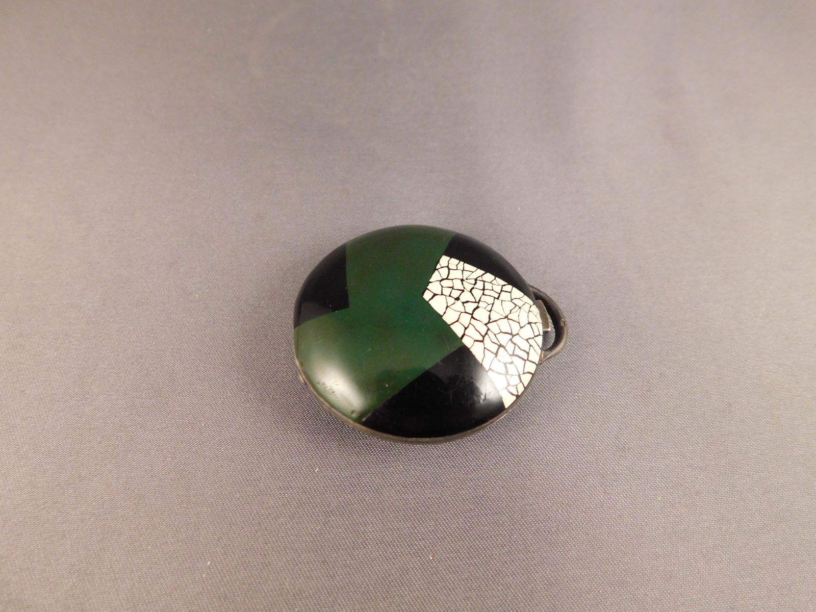 Sterling and Enamel Pocket Watch (1 of 6)