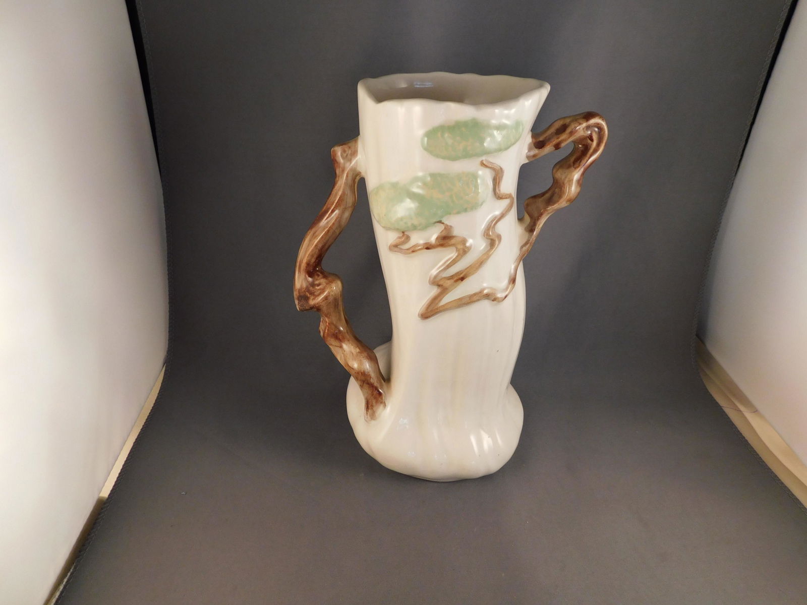 Roseville Ming Tree Double Handled Vase (1 of 6)