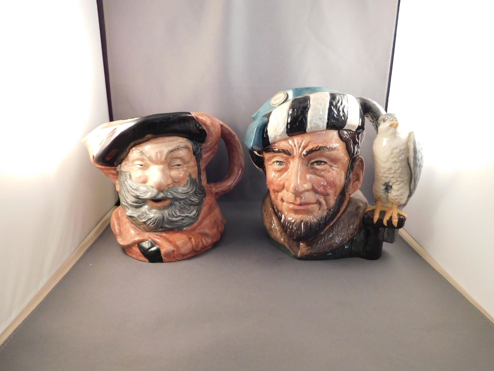 Royal Doulton Falconer and Falstaff Large Toby Mug (1 of 6)