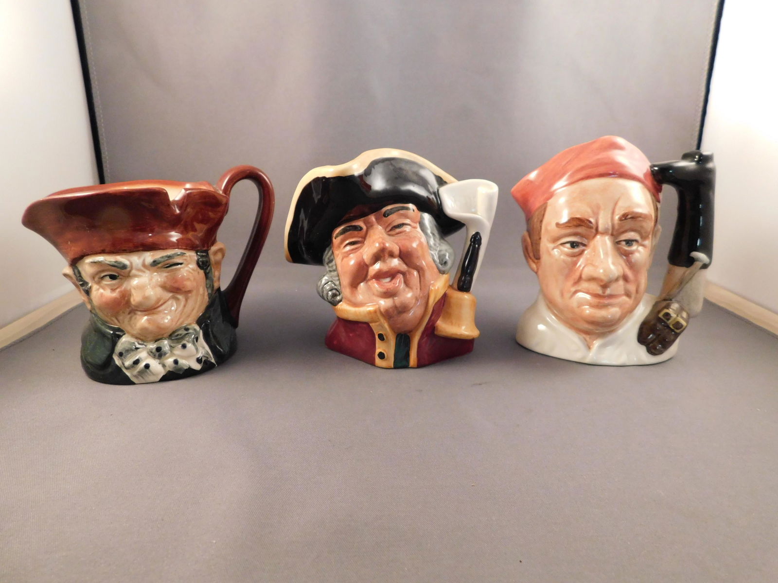 3 Medium Royal Doulton Toby Mugs (1 of 4)