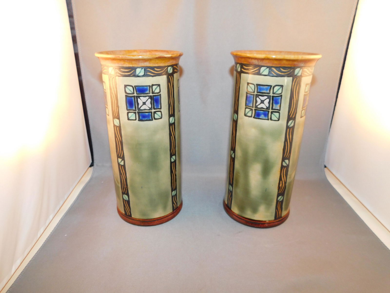 Pair of Royal Doulton Vases (1 of 5)