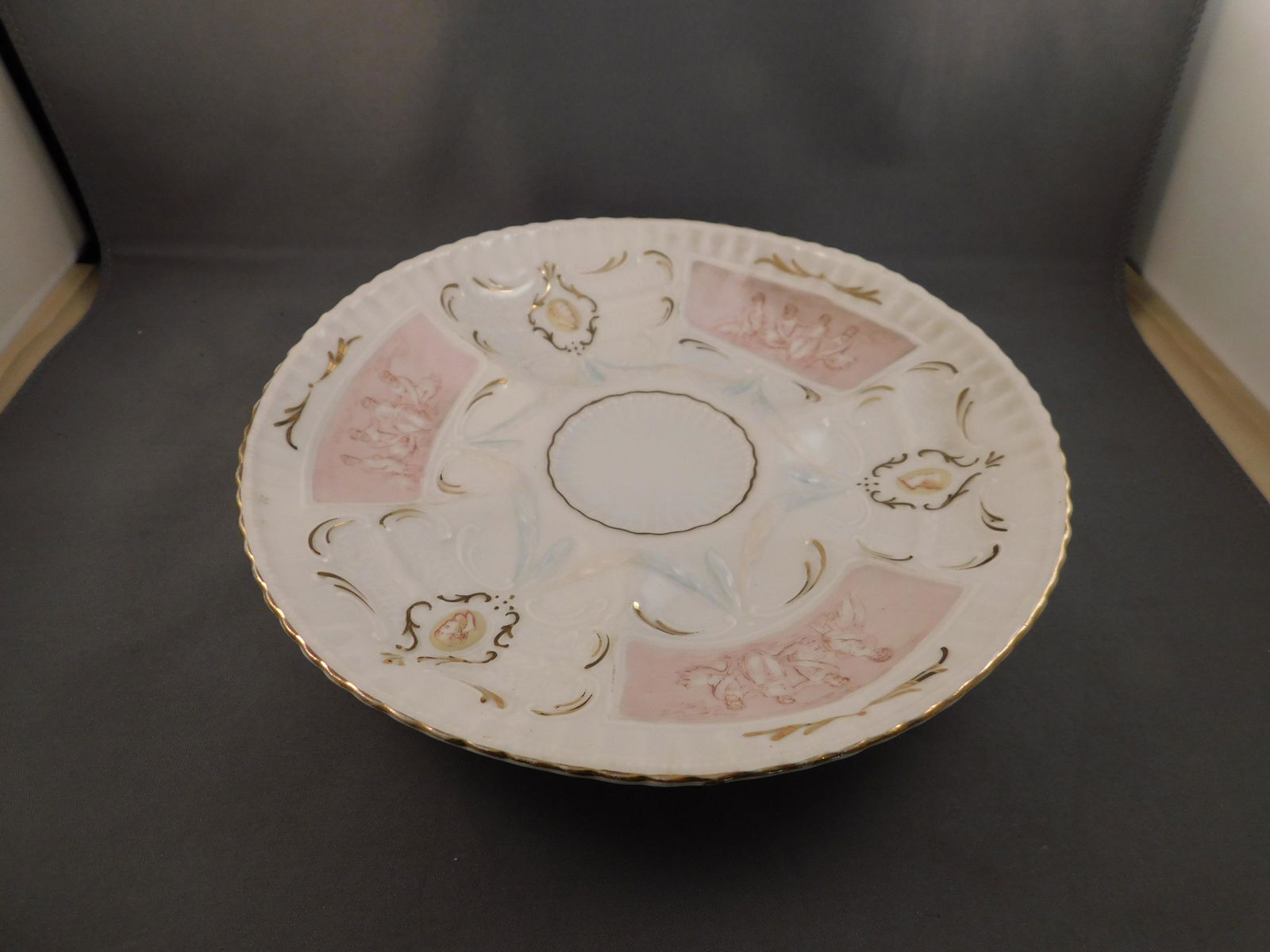 Weimar Hand painted Oyster Plate (1 of 3)