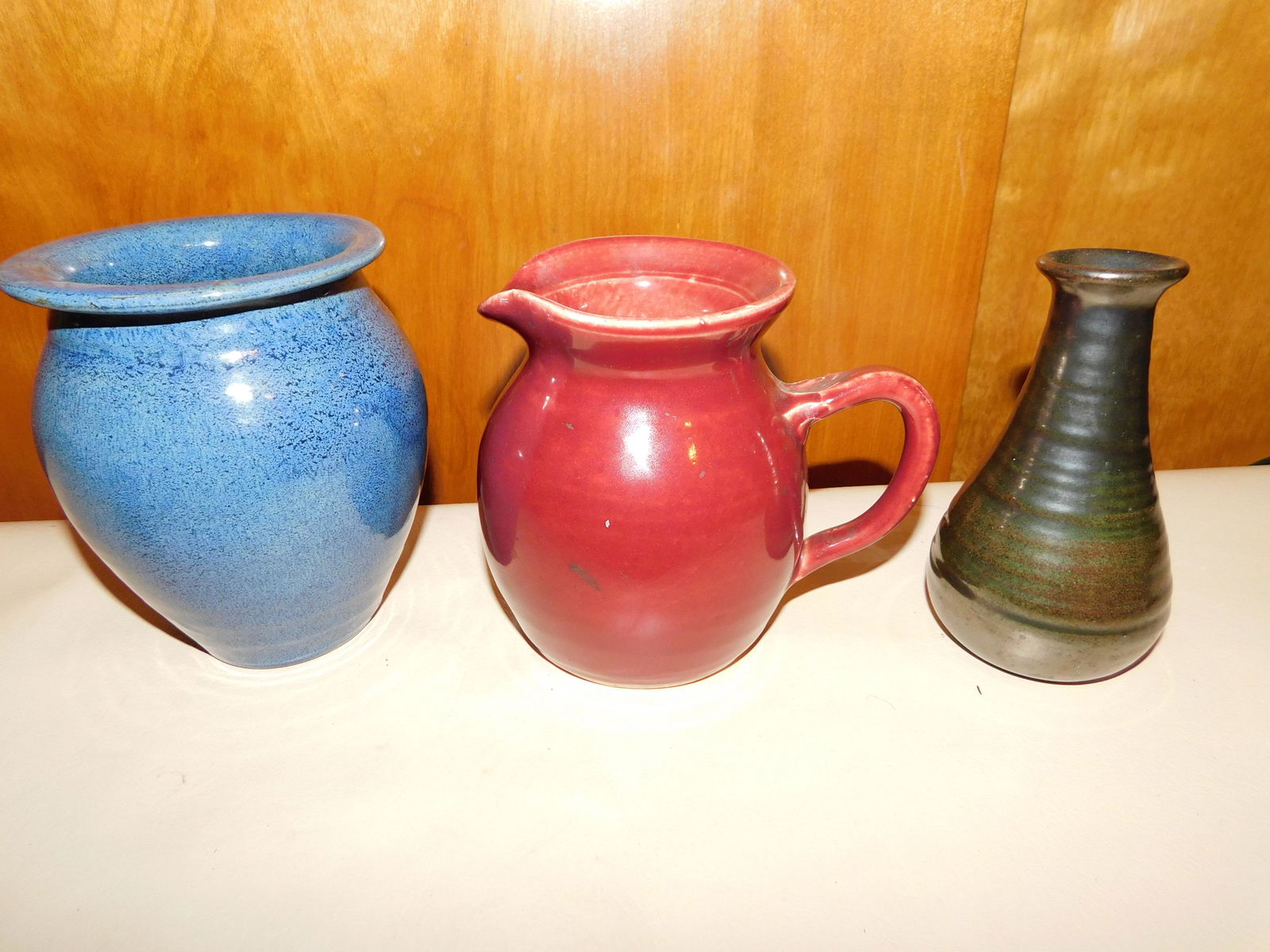 Lot of 3 Art Pottery Pieces (1 of 7)