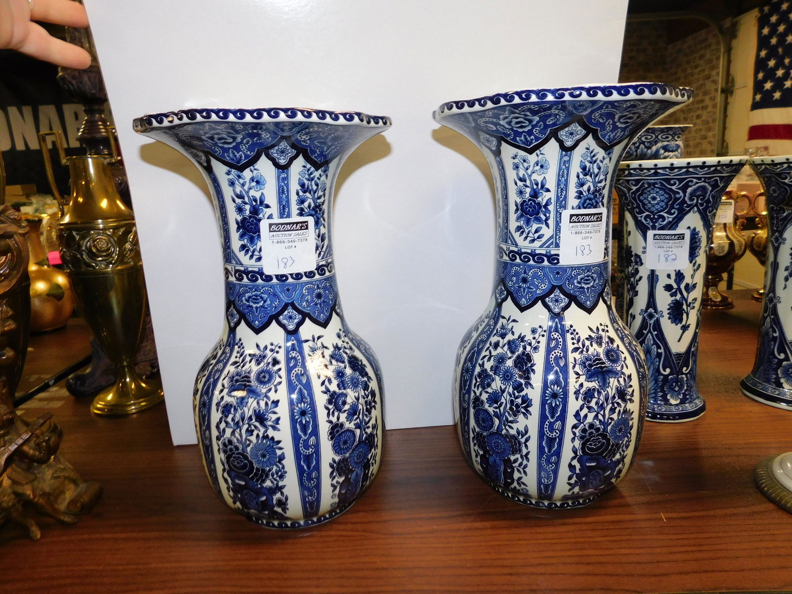 Pair of Delft Vases (1 of 1)