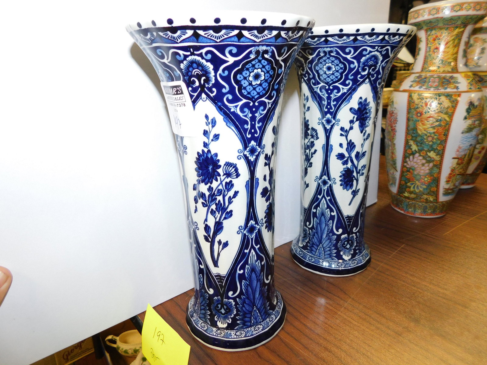 Pair of Delft Vases (1 of 1)