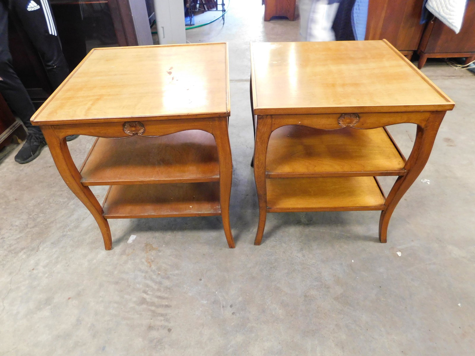 Pair of French Provincial Side Tables (1 of 1)