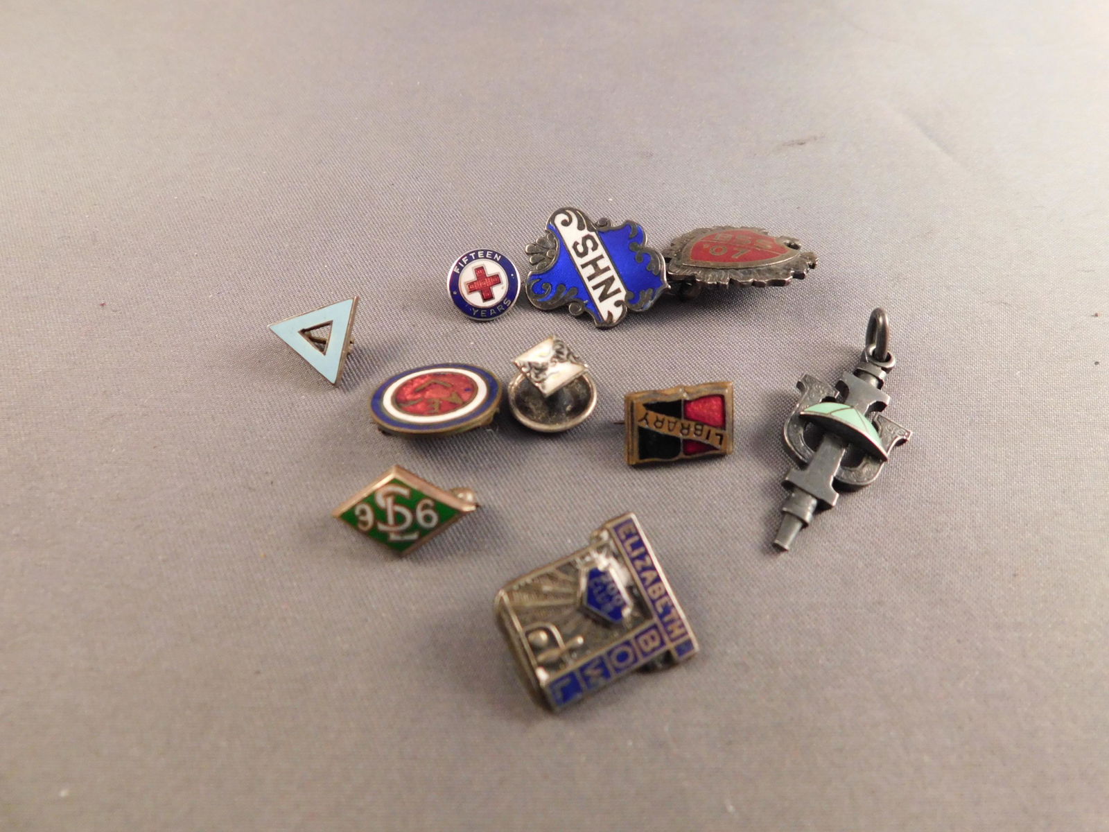 Lot of Early Enamel Pins (1 of 1)