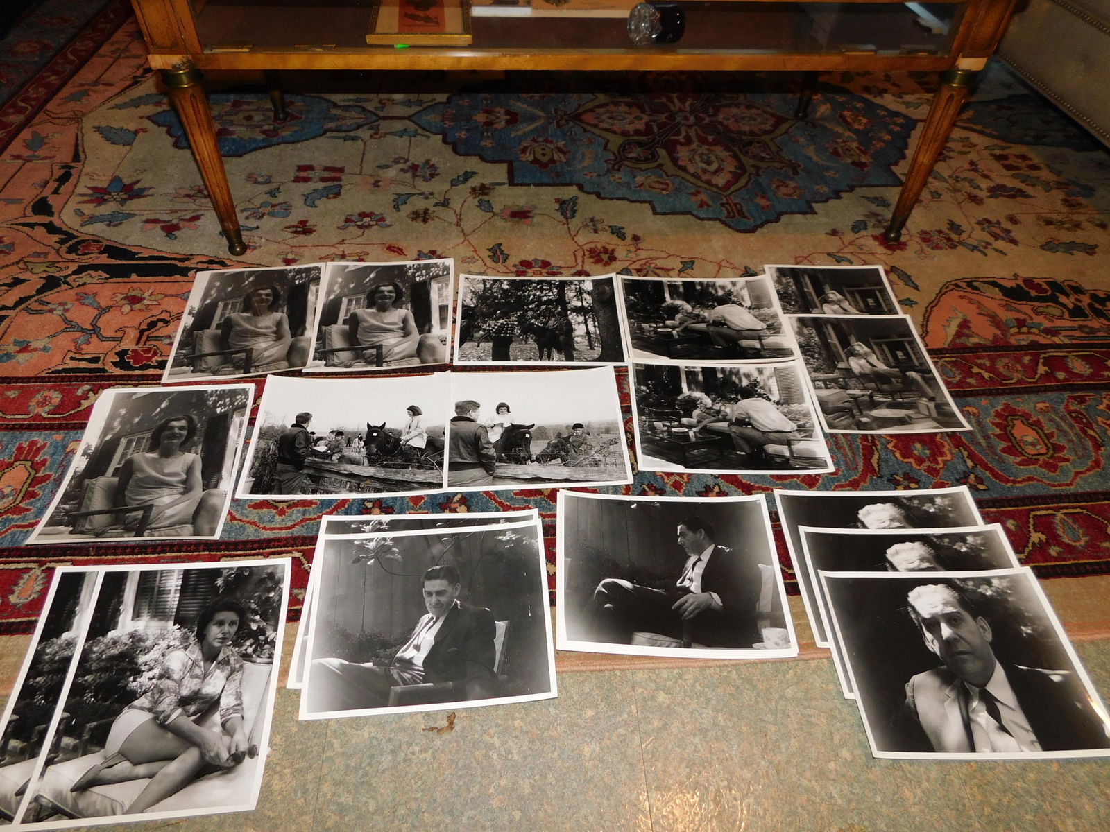 Group of Early Black And White Jack and Jackie Kennedy (1 of 8)