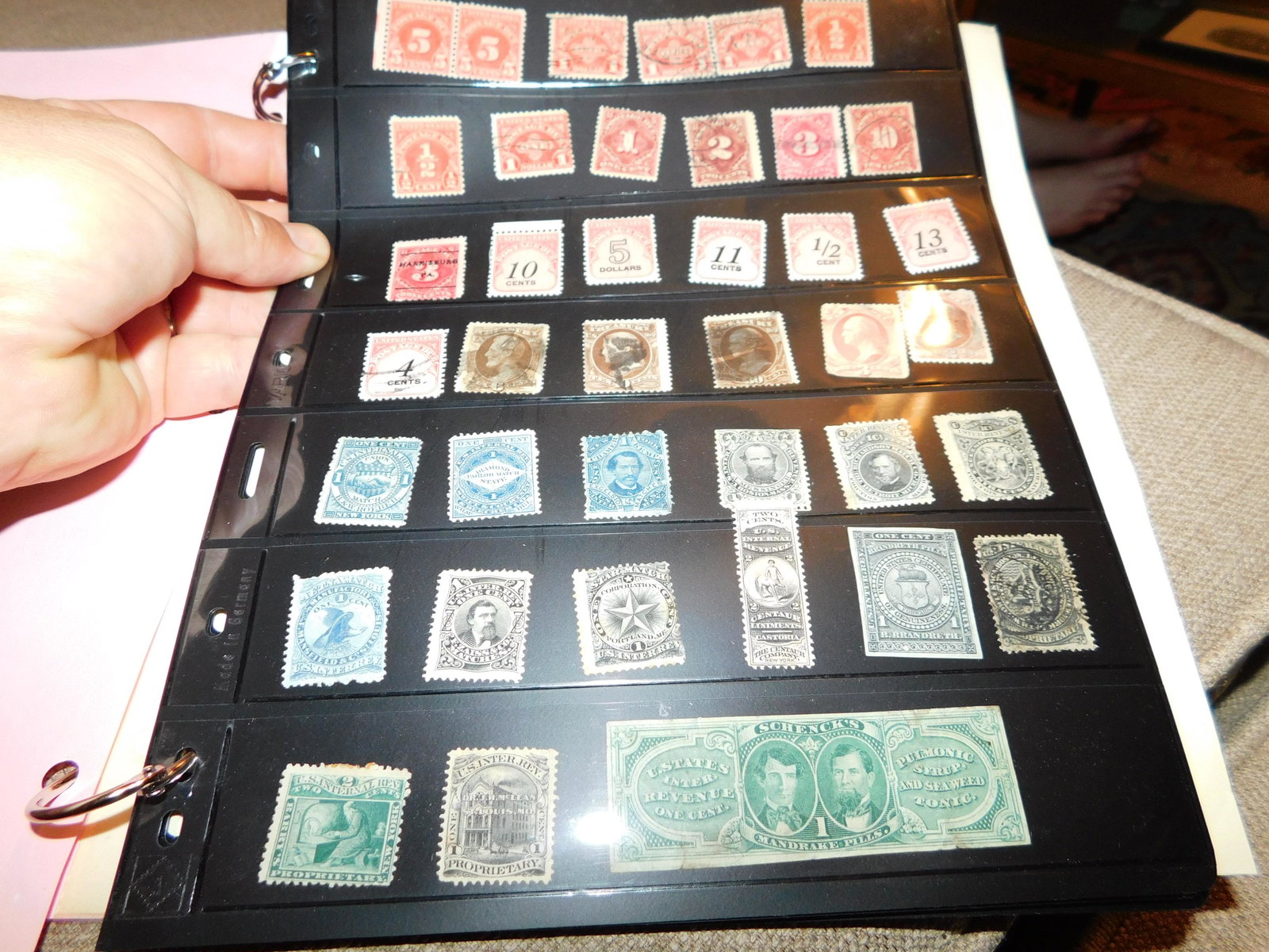 US Back of Book Stamps (1 of 11)