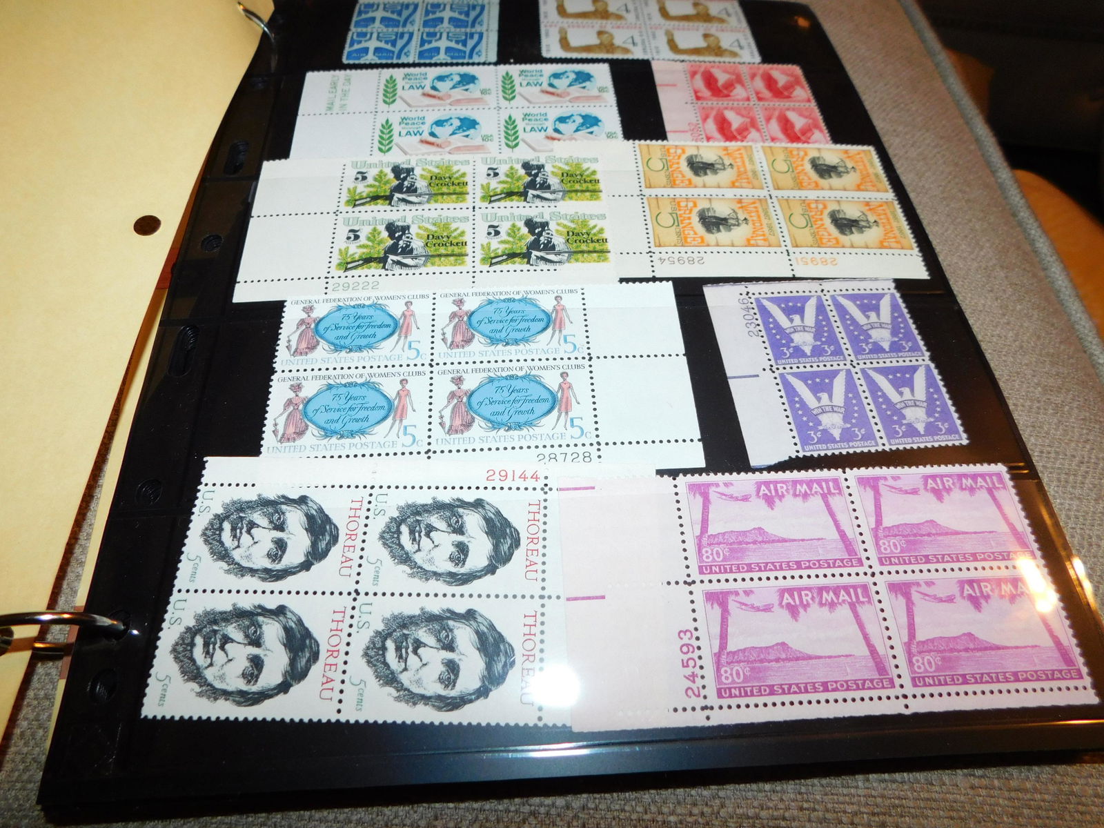 Lot of US Mint Blocks (1 of 14)