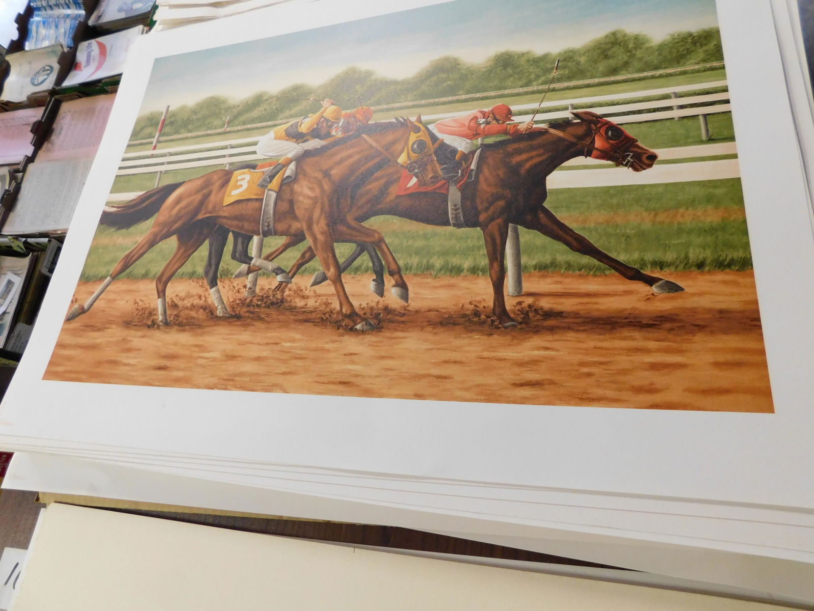 75 "The Chase" Lithographs (1 of 1)