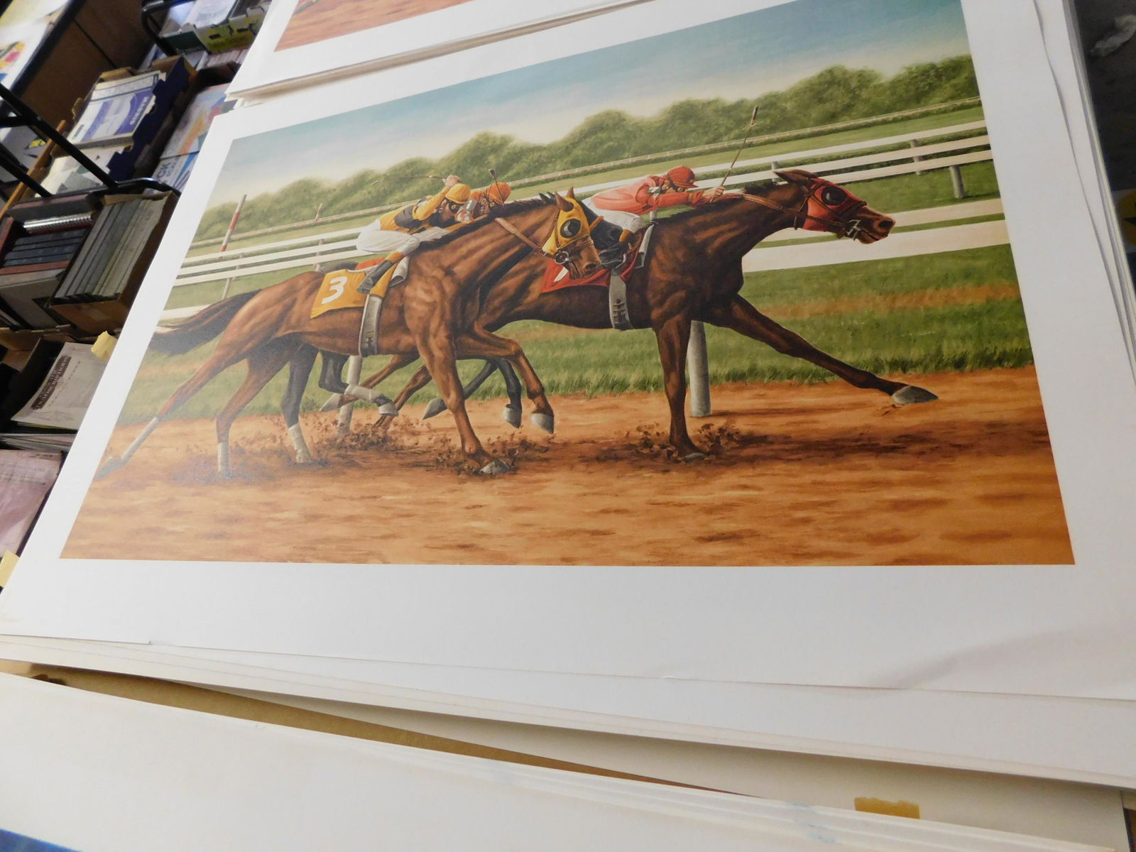 50 "The Chase" Lithographs (1 of 1)