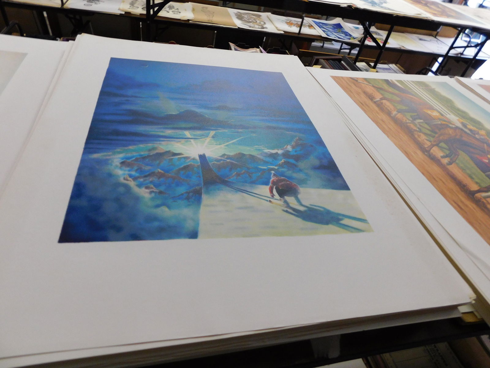 50 Unframed Modern Lithographs (1 of 1)