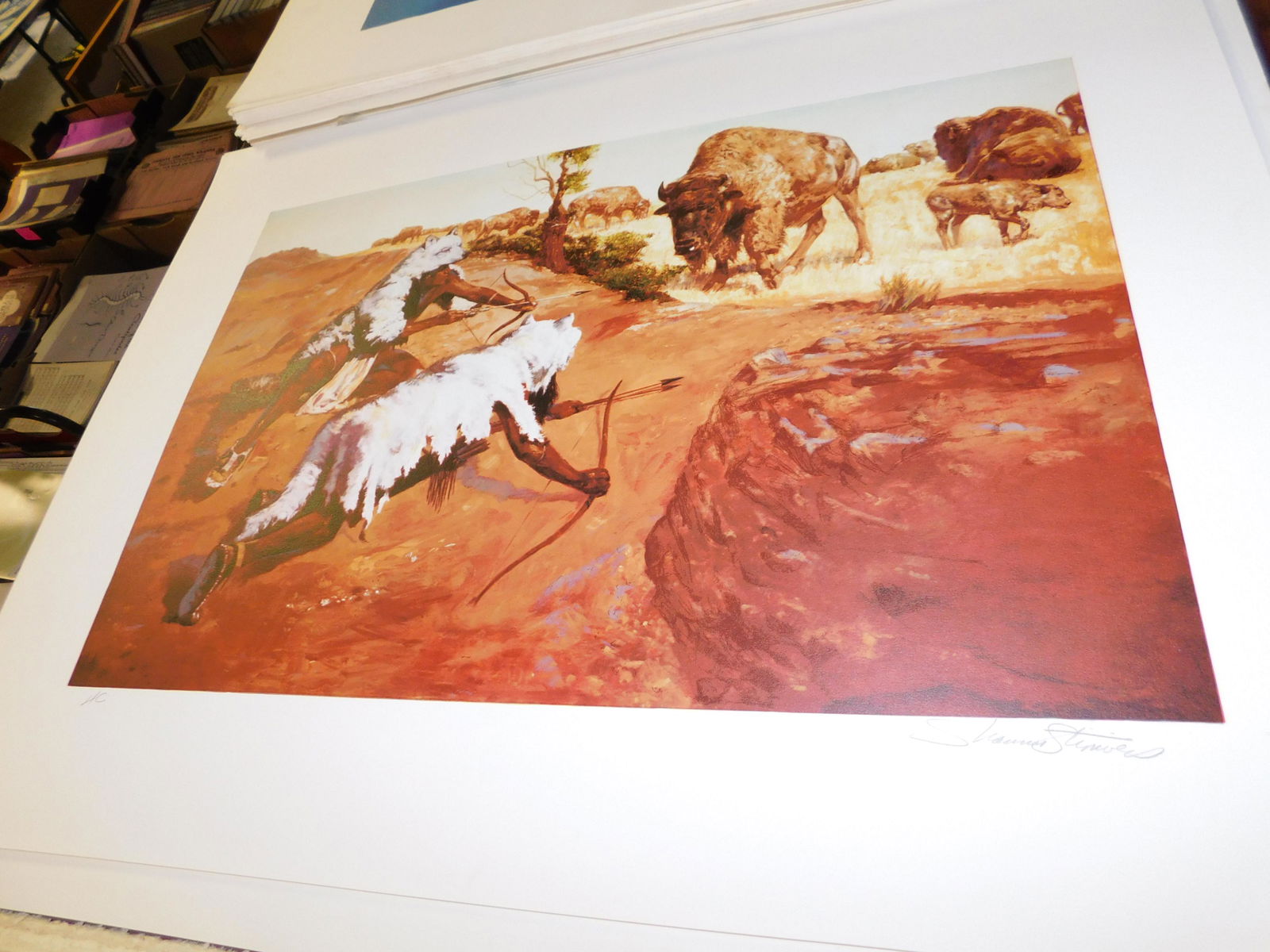 50 Unframed Western Lithographs (1 of 1)