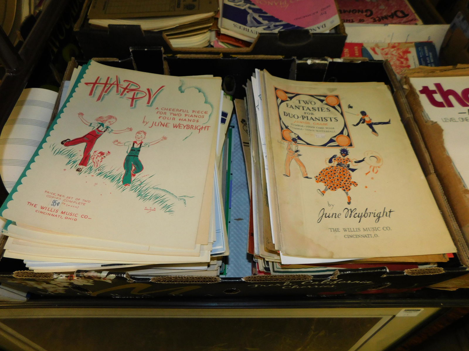 Lot of 150+ Pieces Sheet Music (1 of 1)