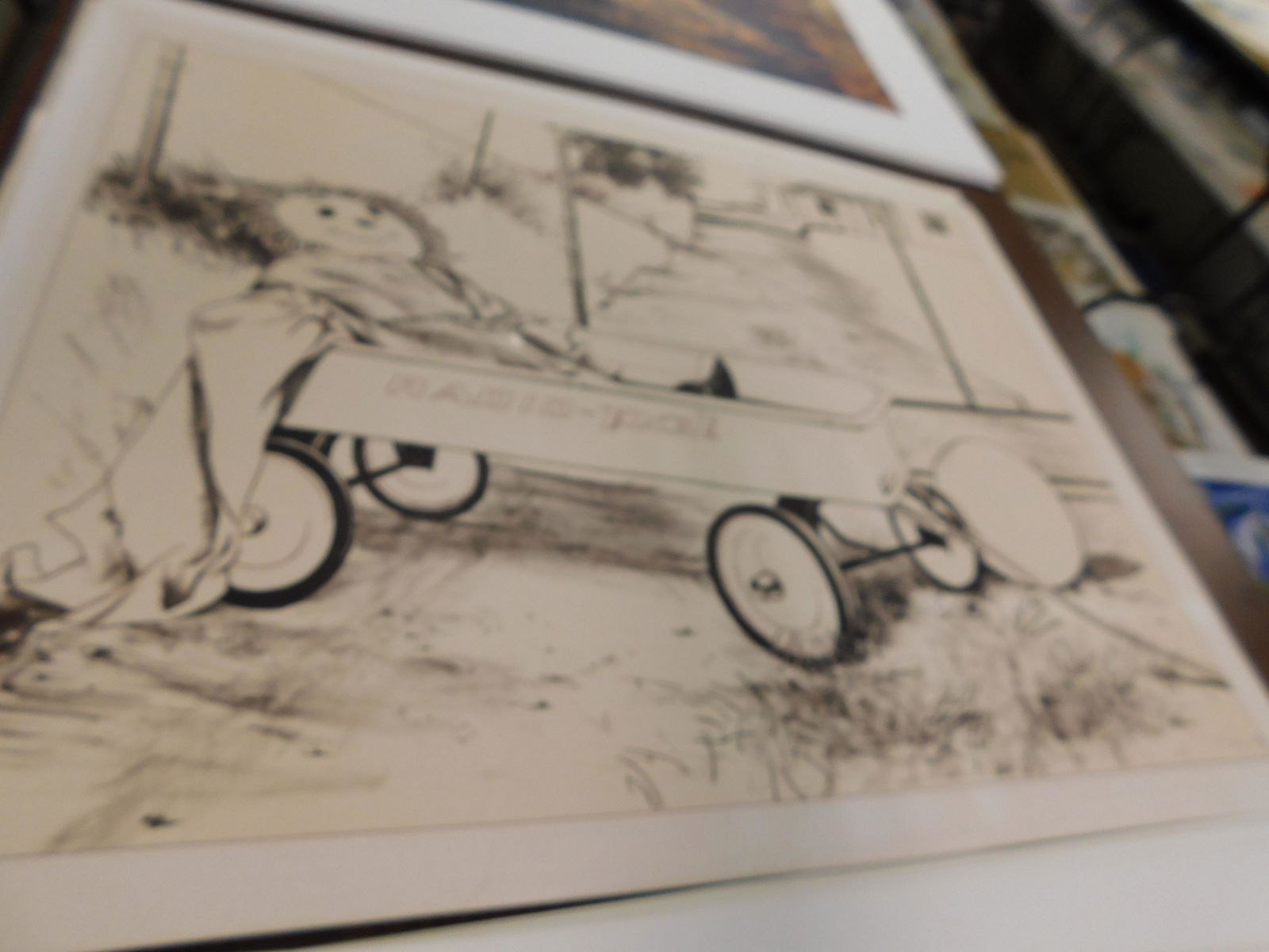 Original Pencil and Lithographs Raggedy Ann (1 of 1)