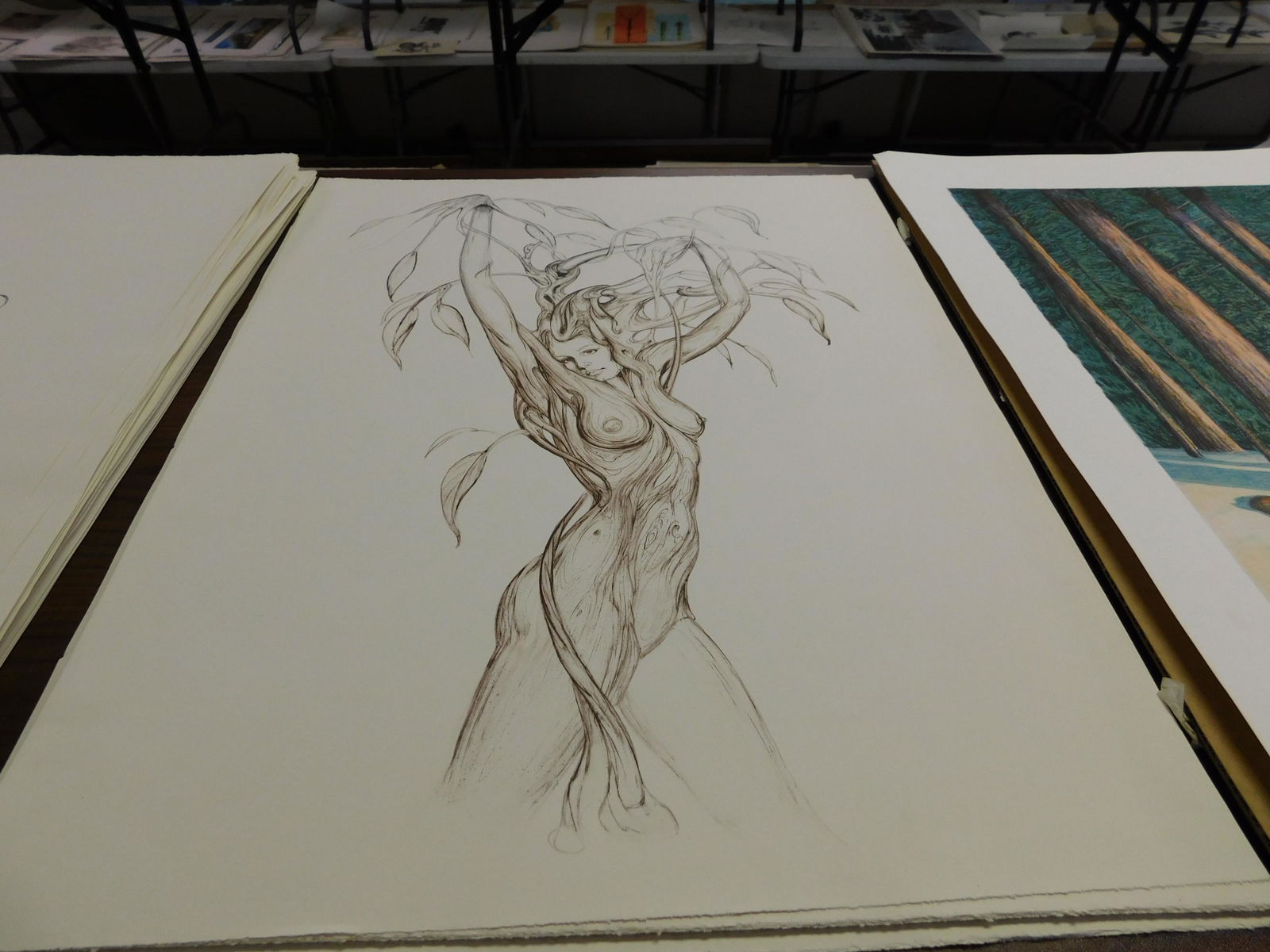 15 "Mythological Woman Tree" Lithographs (1 of 1)