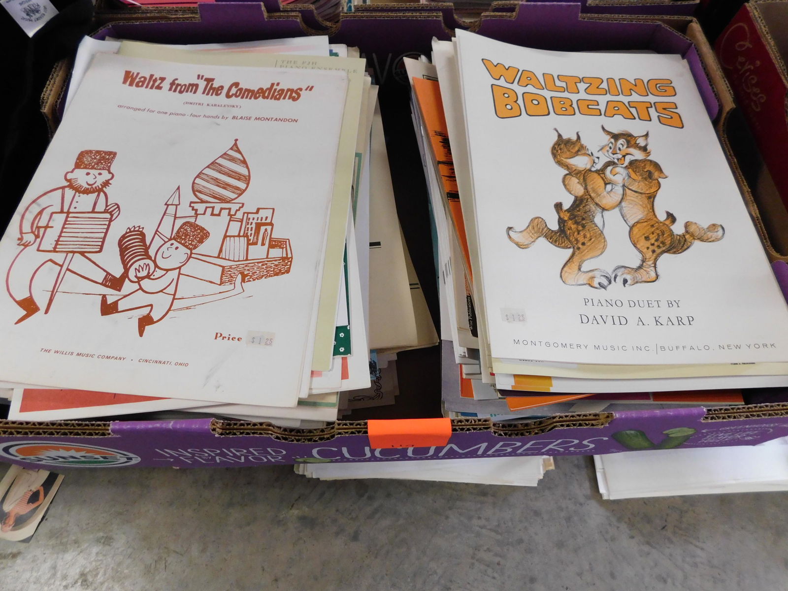 Large Lot Sheet Music (1 of 1)