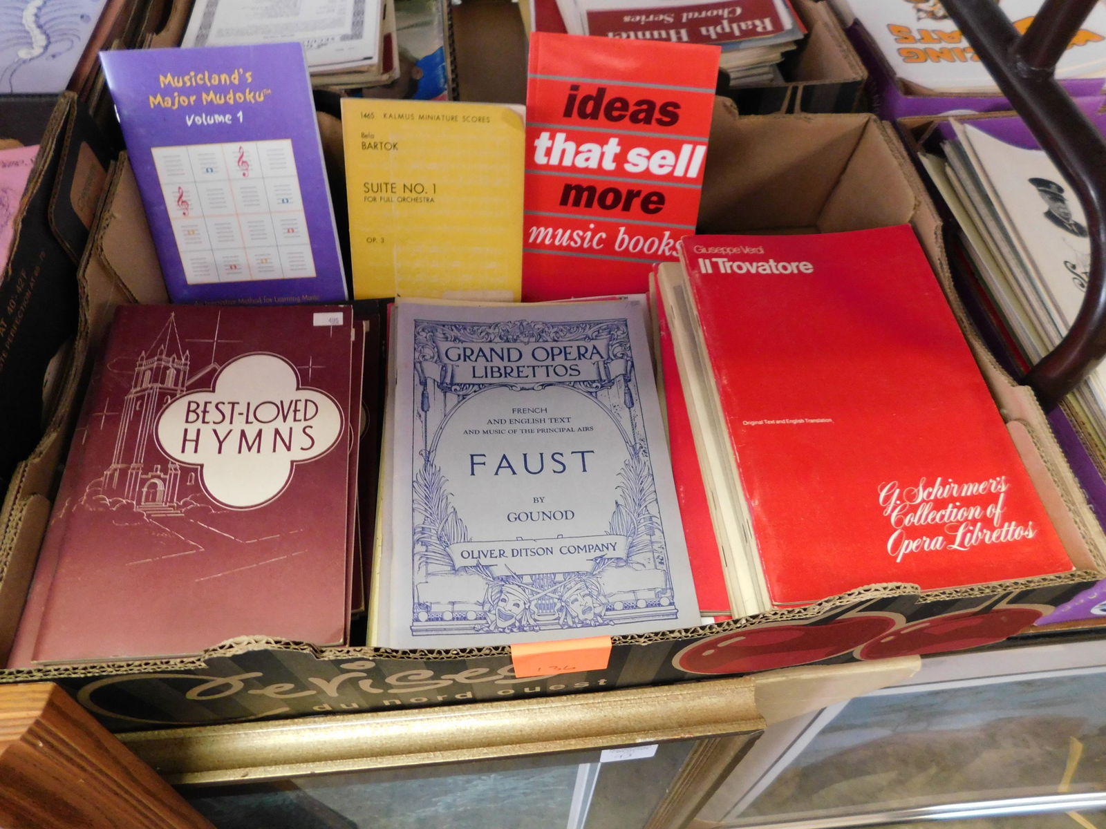 Lot of Church Sheet Music: 75+ pieces of church sheet music. You are bidding at a live sale. Please read the terms and conditions. This sale will be broadcast live on sale day with full descriptions of each lot being sold, as w