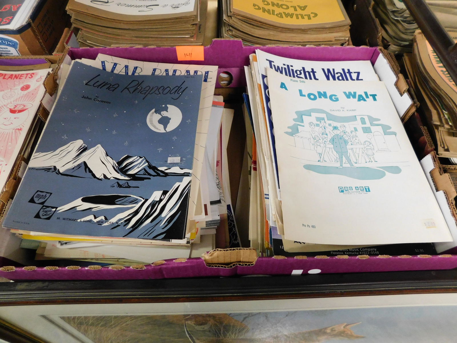 Large Lot Sheet Music (1 of 1)