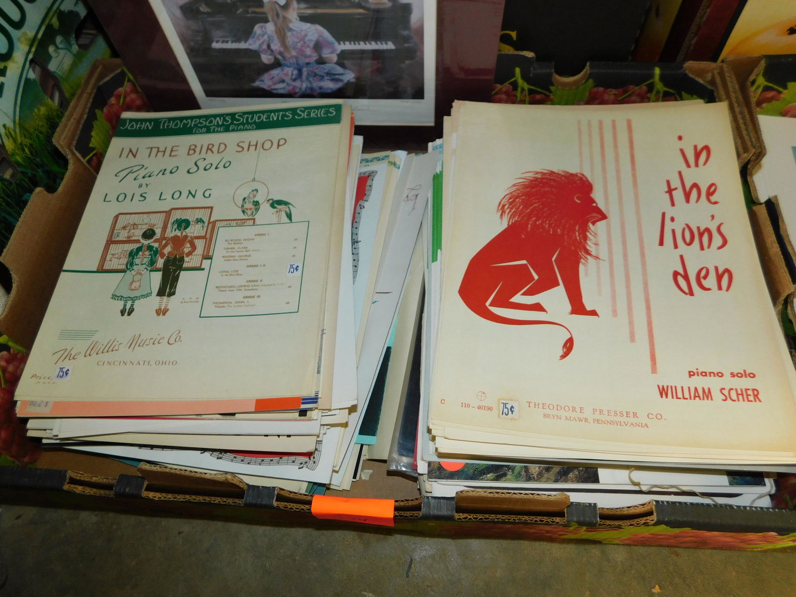 Large Lot Sheet Music (1 of 1)