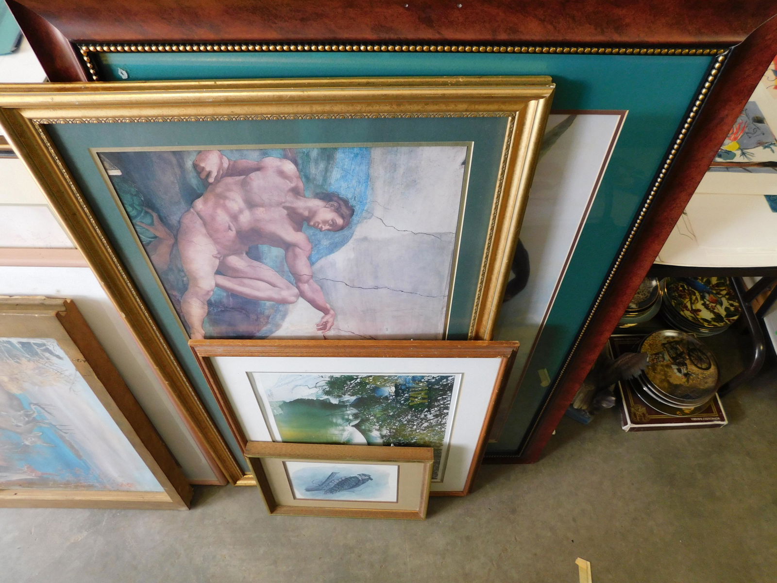 4 Framed Prints and Lithographs (1 of 1)