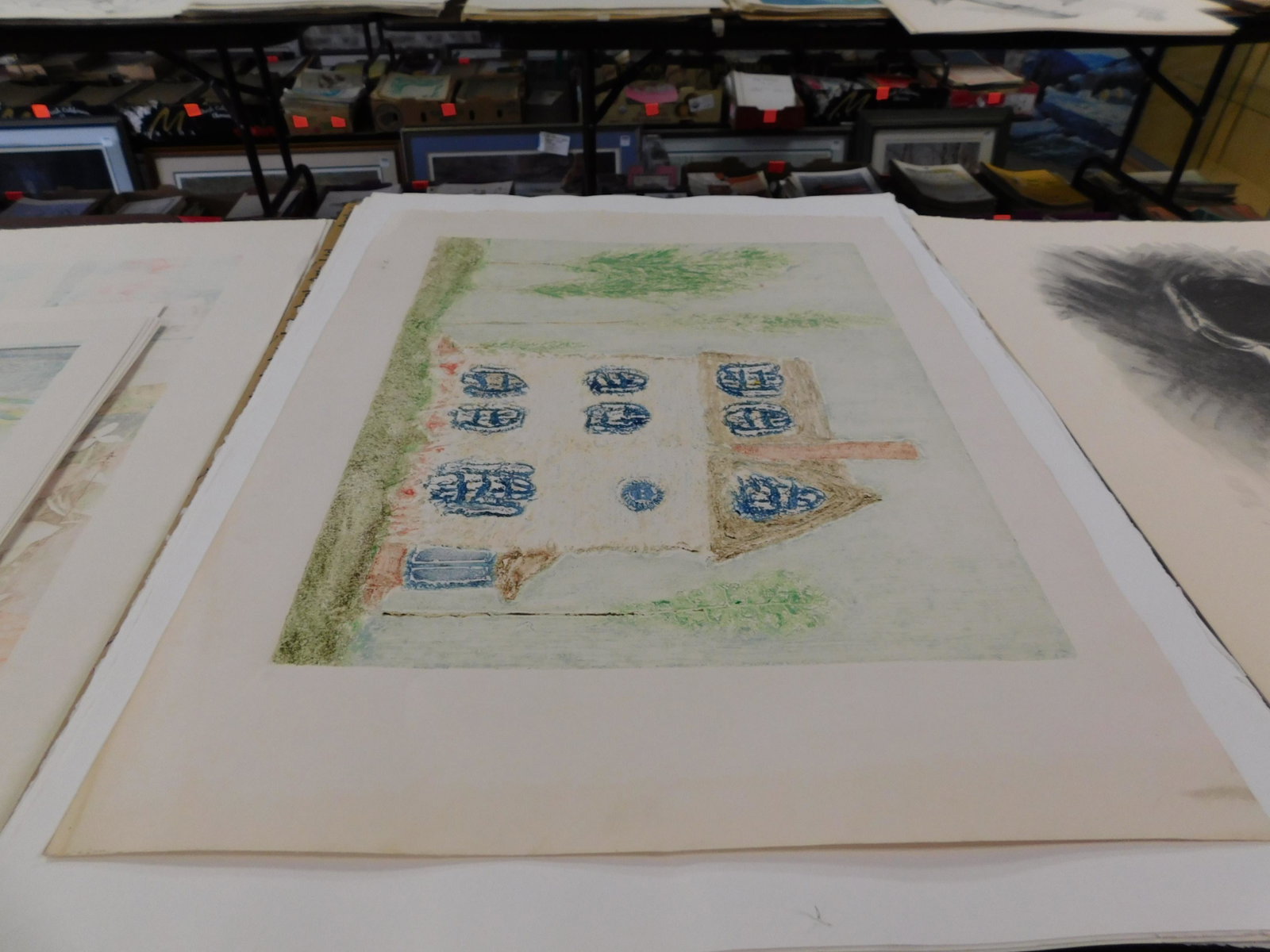 10 unframed Lithographs: Lot of 10+ unframed lithographs of various images. Most signed Hari. You are bidding at a live sale. Please read the terms and conditions. This sale will be broadcast live on sale day with full descri