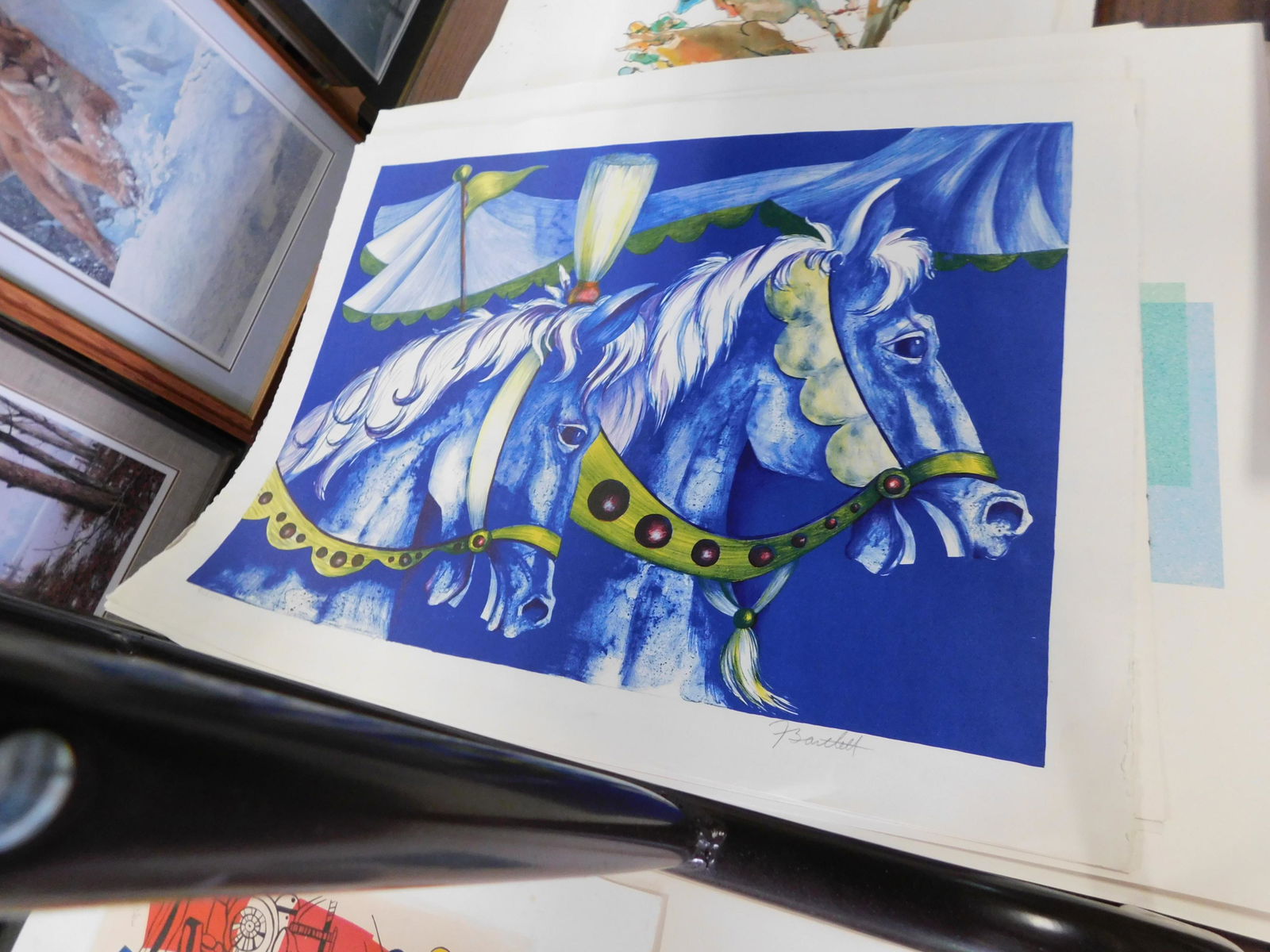 8 Unframed Lithographs (1 of 1)