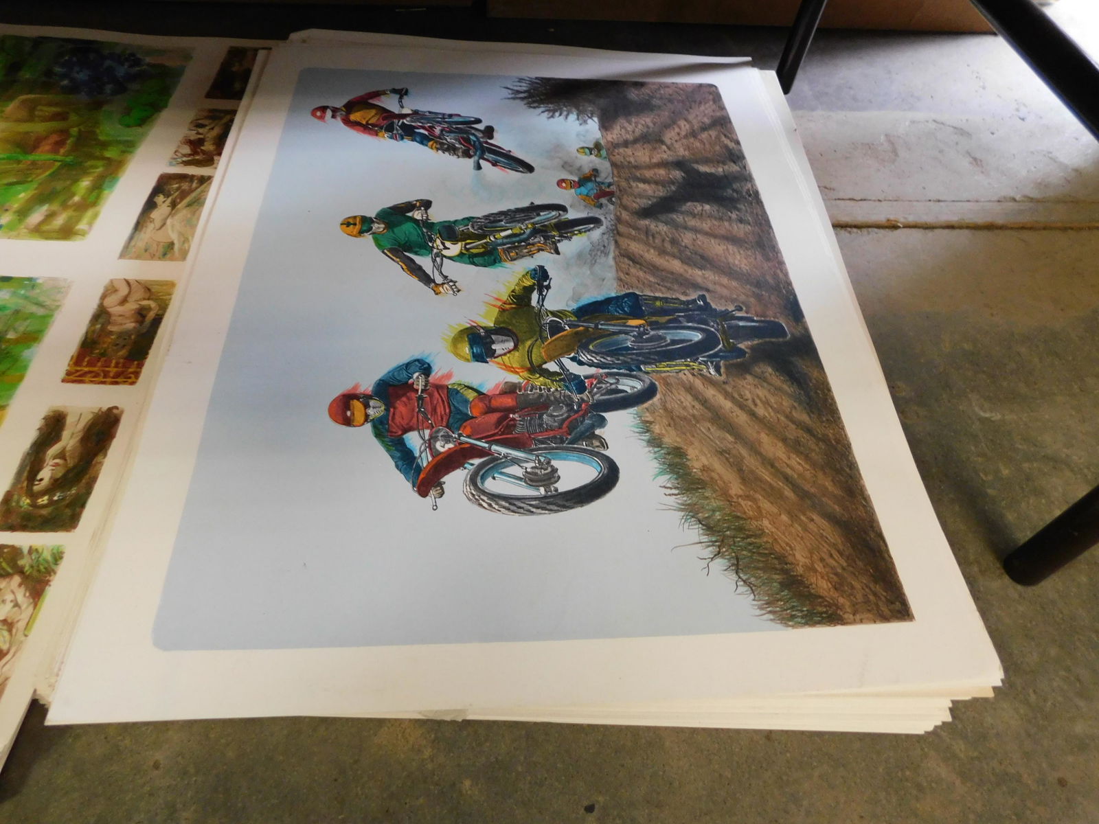 50 Unframed Lithographs (1 of 1)