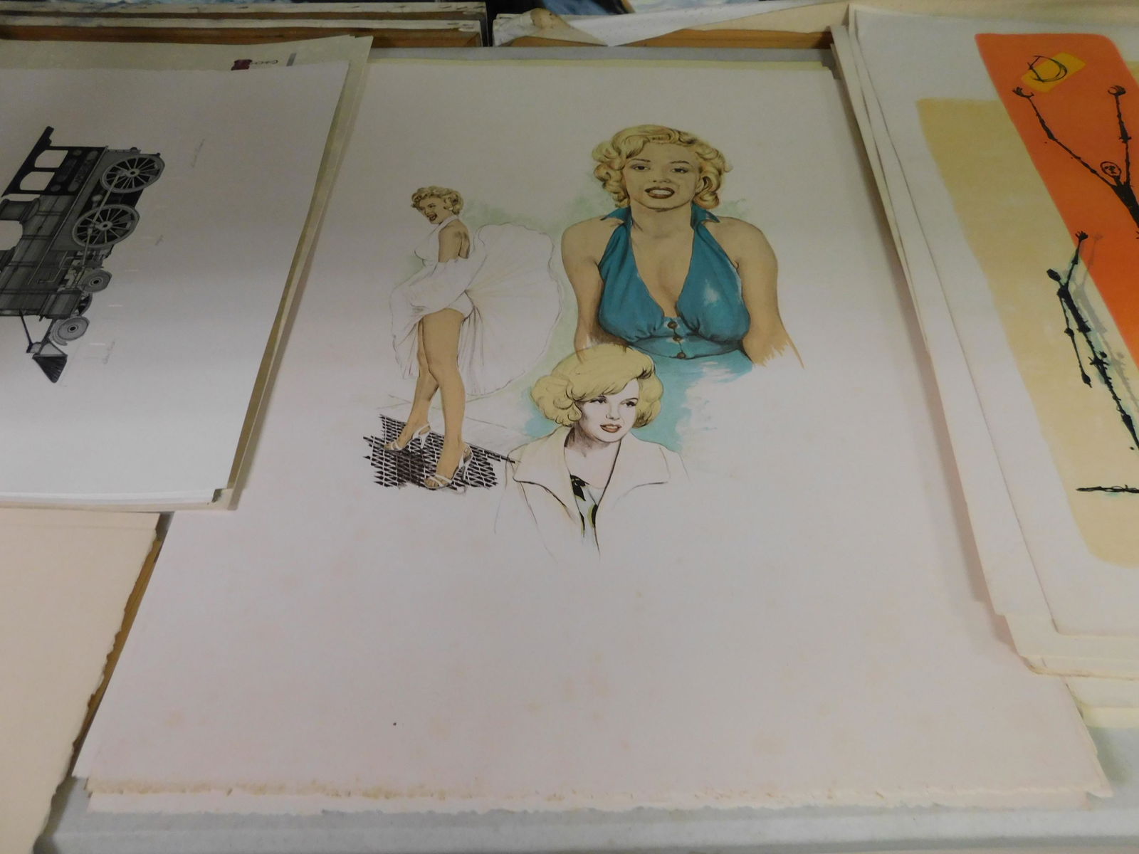 20 Unframed Lithographs (1 of 1)